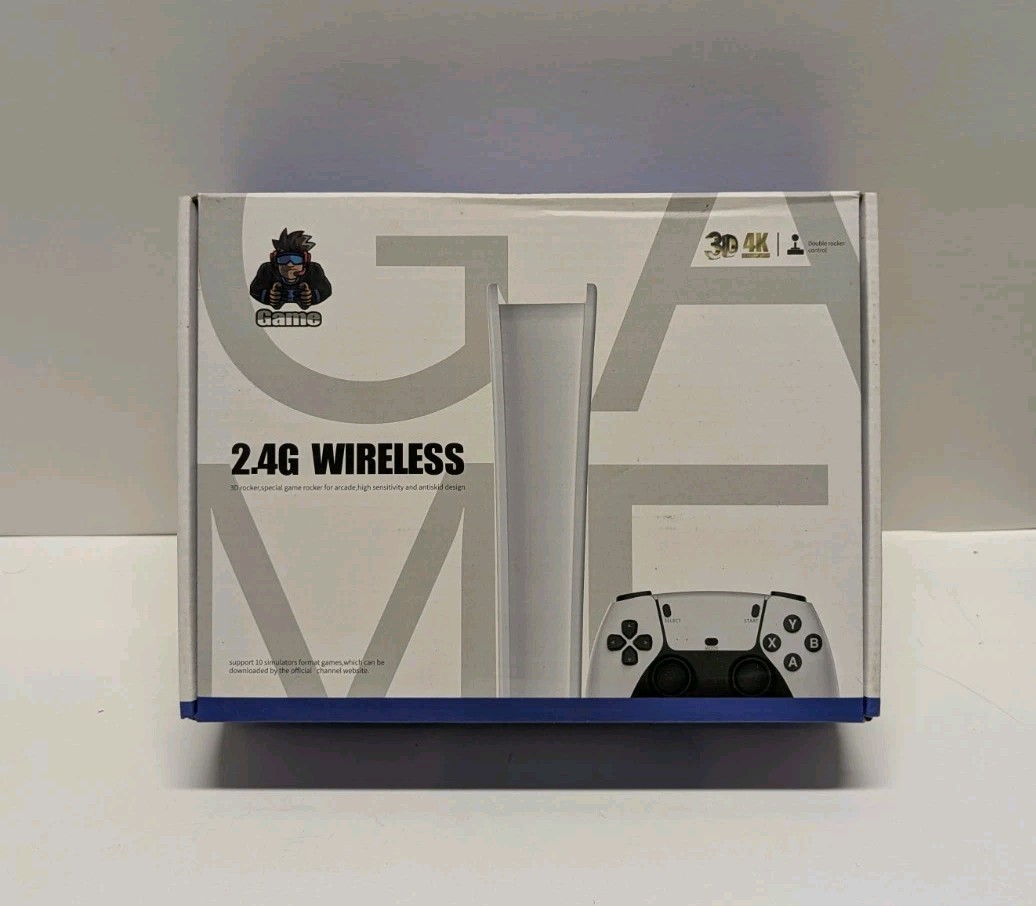 GameStick 2.4G Wireless Home Console White 3D Rocker High Sensitivity Antiskid