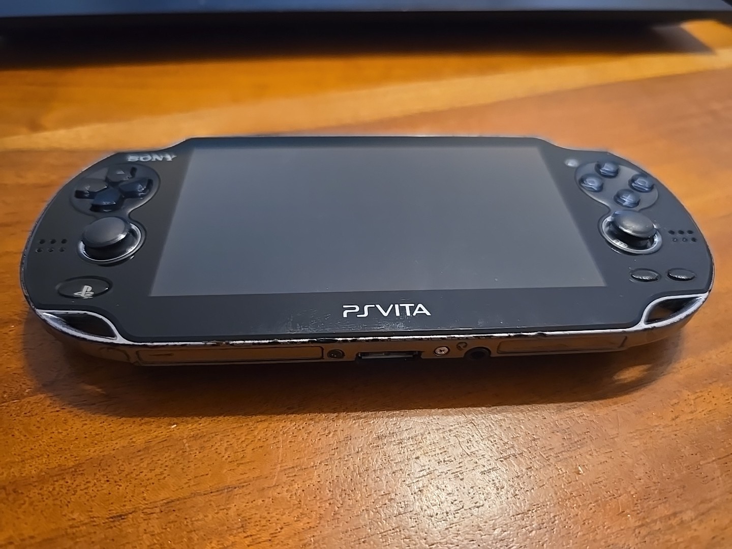 Sony PlayStation Vita Black Handheld System – w/ 64gb sd – Tested working great!