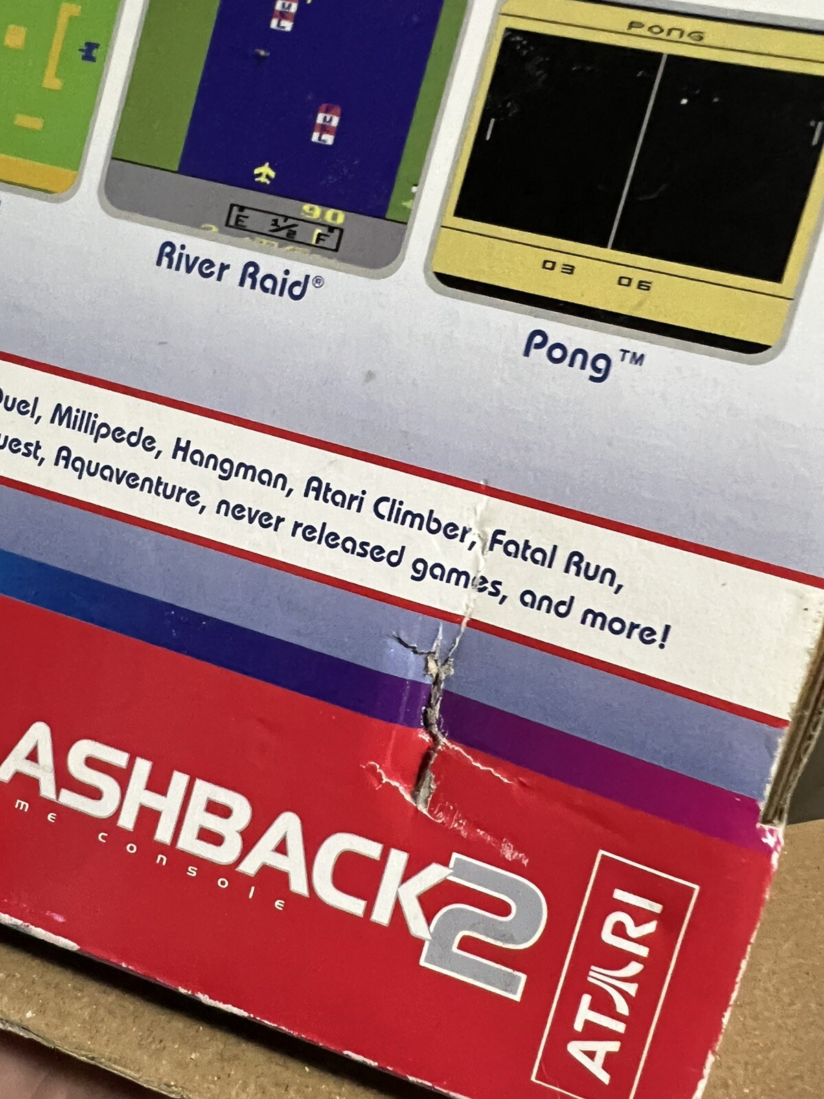 Atari Flashback 2 II Classic Game Console 40 Games New Open Box