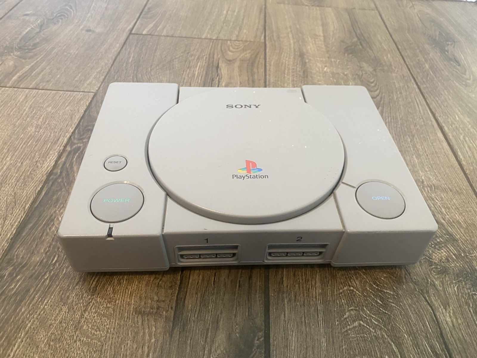 PS1 SCPH 5501 PlayStation 1 console with 1 controller 9 games TESTED READ!