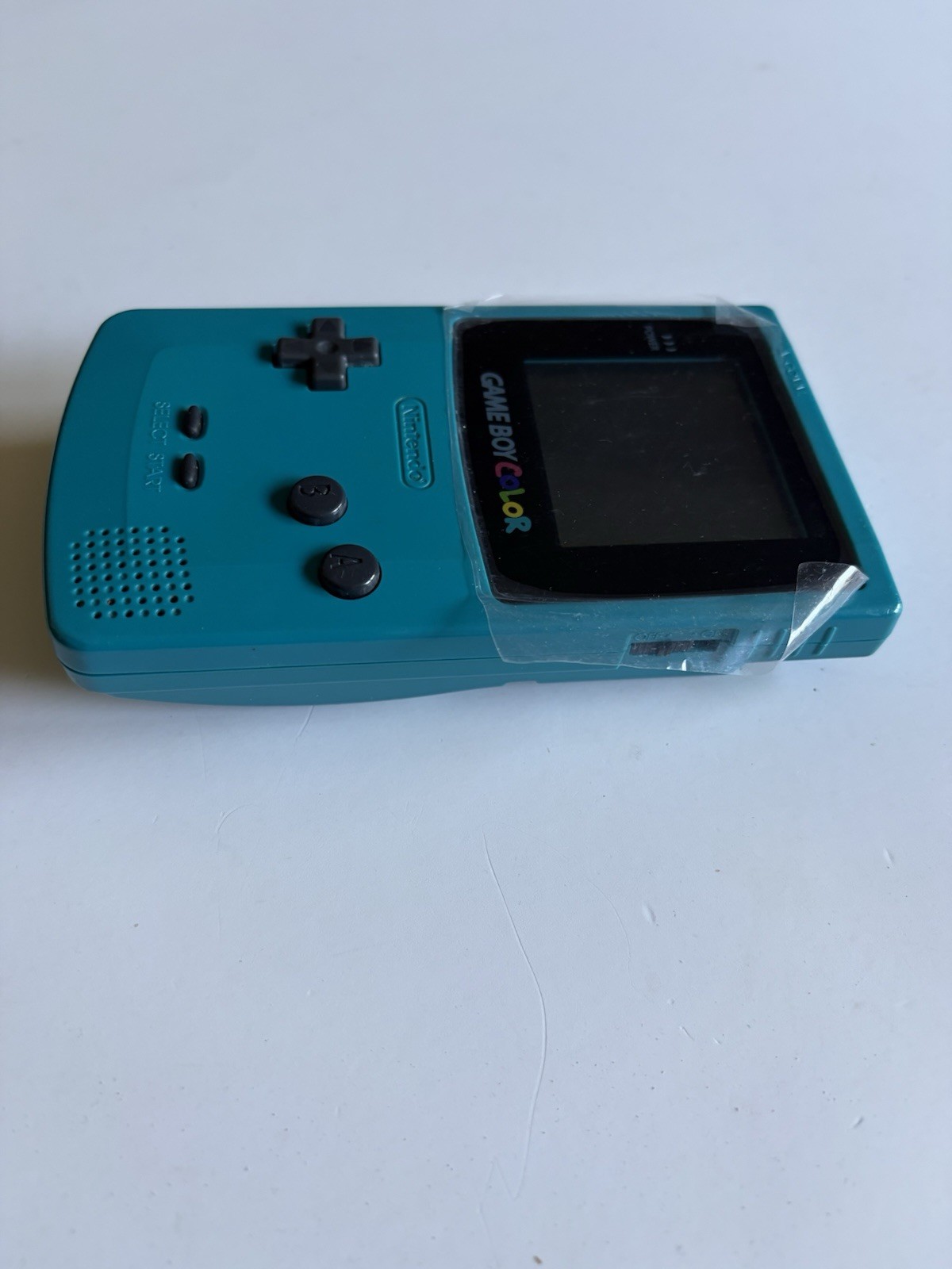 PROFESSIONALLY RESTORED Game Boy COLOR (Teal) Console Handheld NEW LENS