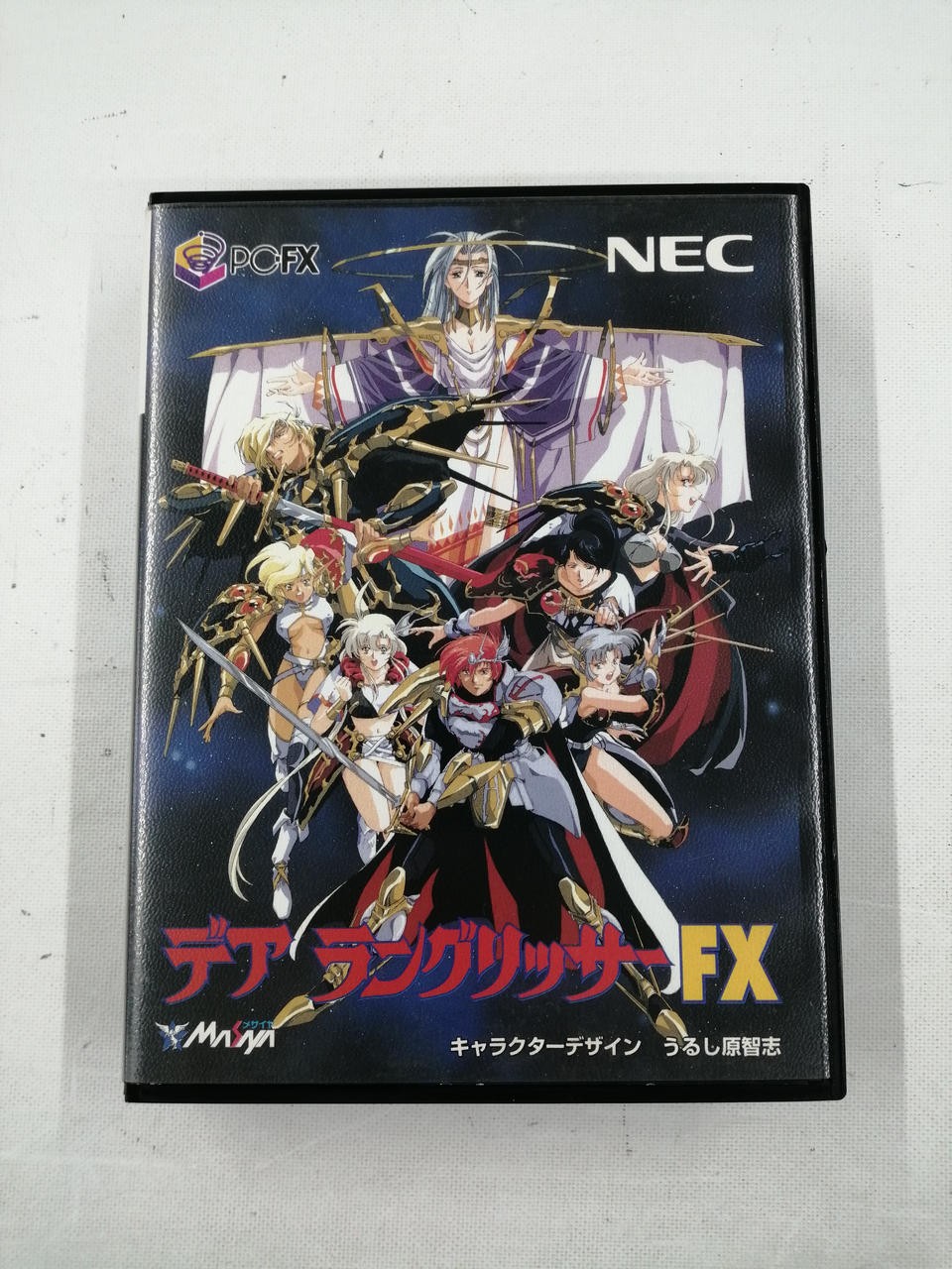 NEC Der Langrisser FX PC-FX Game with Box & Manual