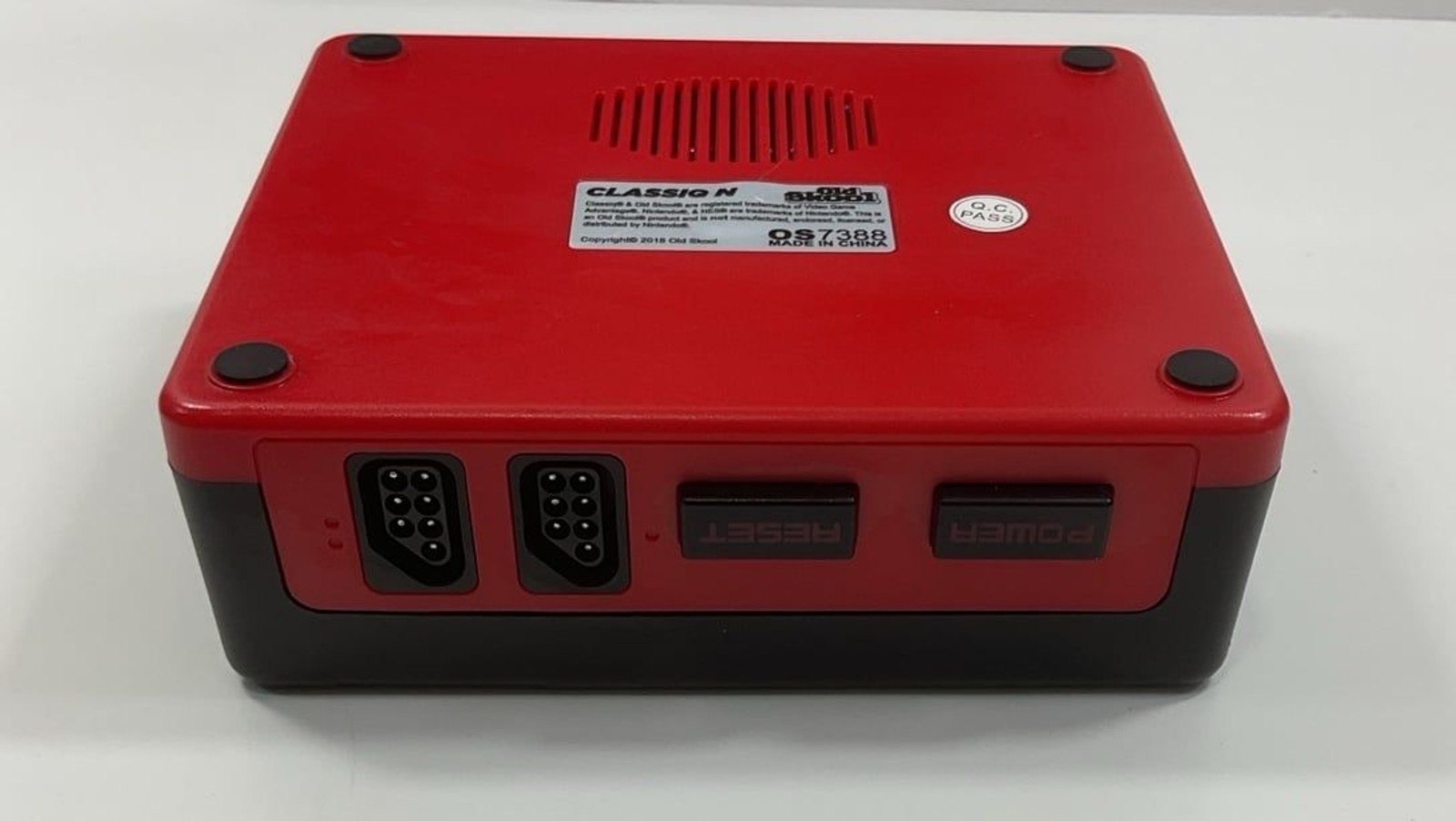 Old Skool Classiq N NES Game Console with Controller & Cables (Tested)