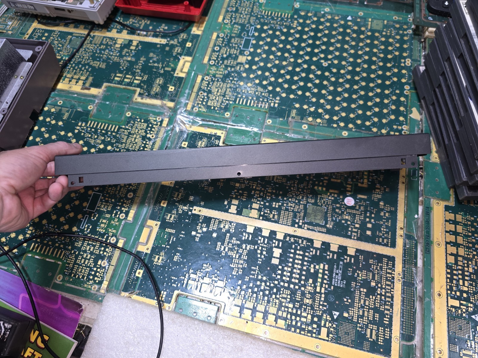 Philips CDI 900 Exact Front Panel Bezel Trim-Just OK Cosmetic-Intact-PARTS-READ