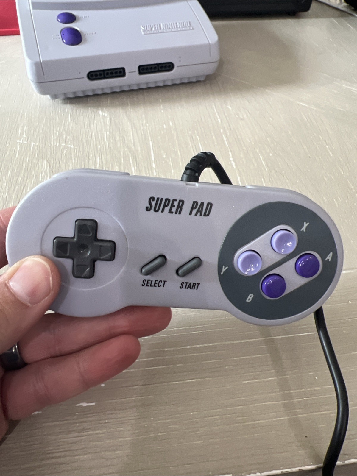 SNES Jr Console Tested and Working With 2 Controllers