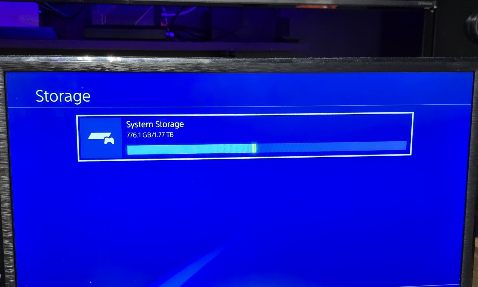 Sony PlayStation 4 2TB Black Console With Purple Controller