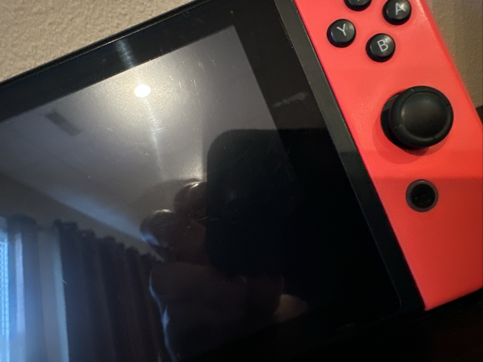 Nintendo Switch 32GB Handheld Console – Neon Red/ Blue – w/ Controller & 2 Games