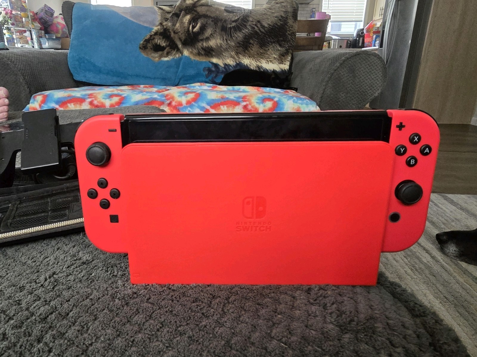 Nintendo Switch (OLED Model) HEG-001 Mario Red Edition 64GB Console