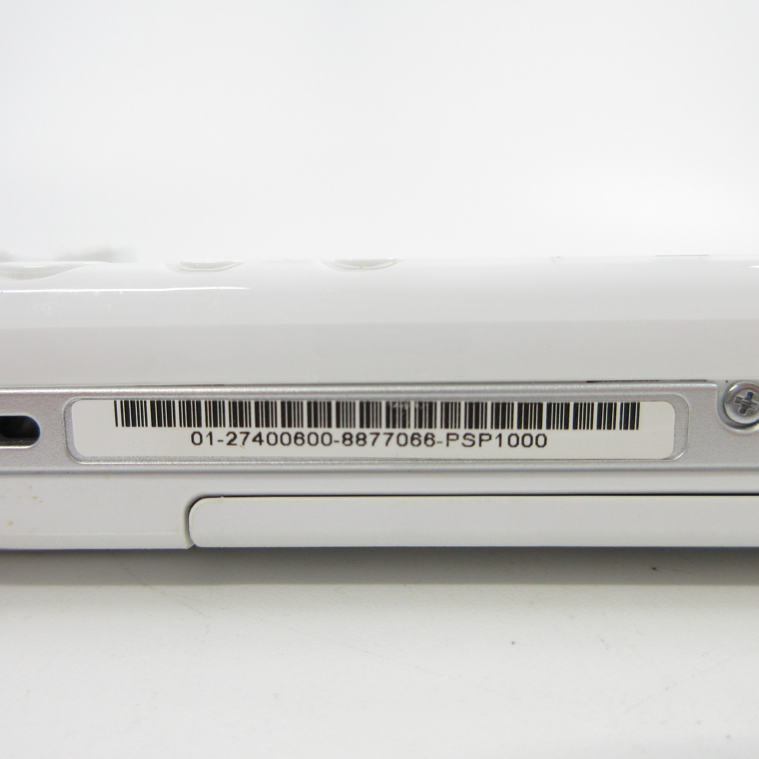 【Excellent】Sony PSP-1000 Ceramic White Console No Battery Japan Ver. #RET08/0607