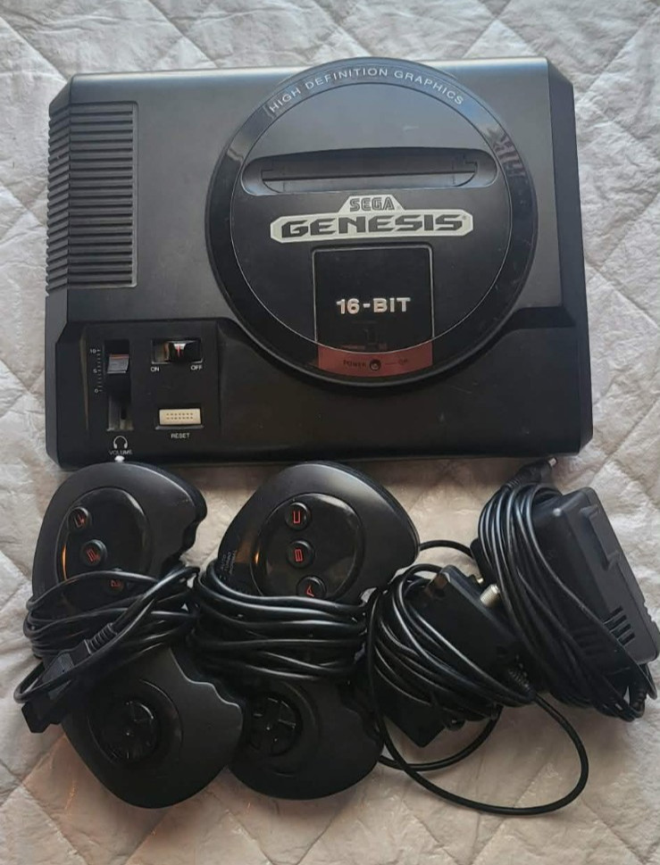Sega Genesis Console 16-Bit Cartridge model Tested