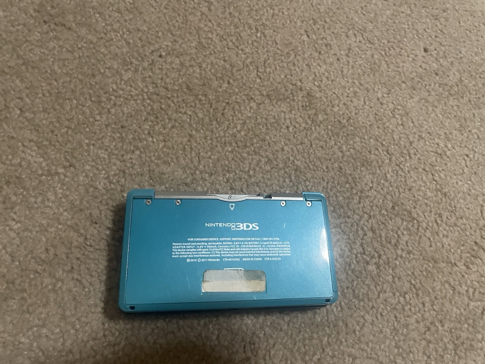 Nintendo 3DS Handheld System – Aqua Blue