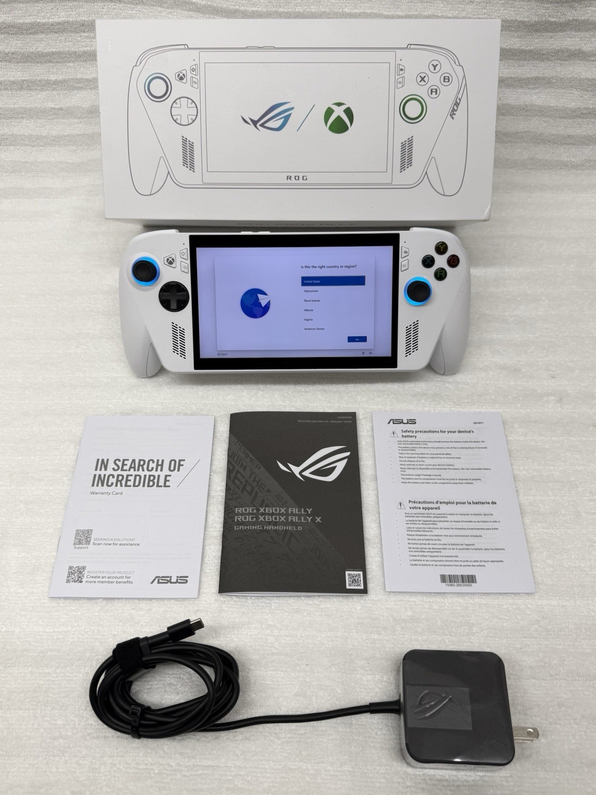Asus ROG Xbox Ally 7″ FHD 120Hz Gaming Handheld AMD Ryzen Z2 A 16GB 512GB SSD