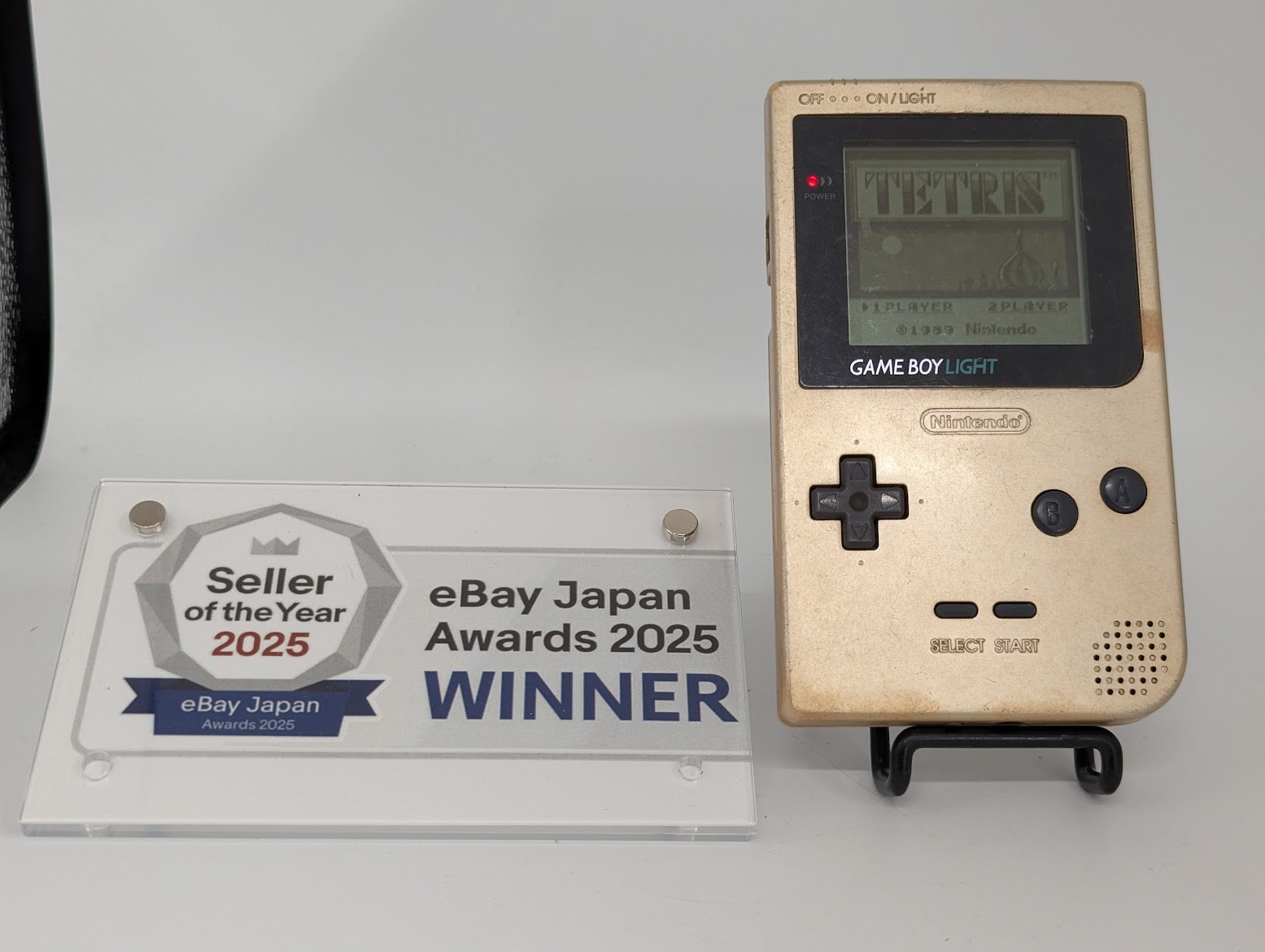 B6544 Nintendo Gameboy Light console Gold GB Japan RARE