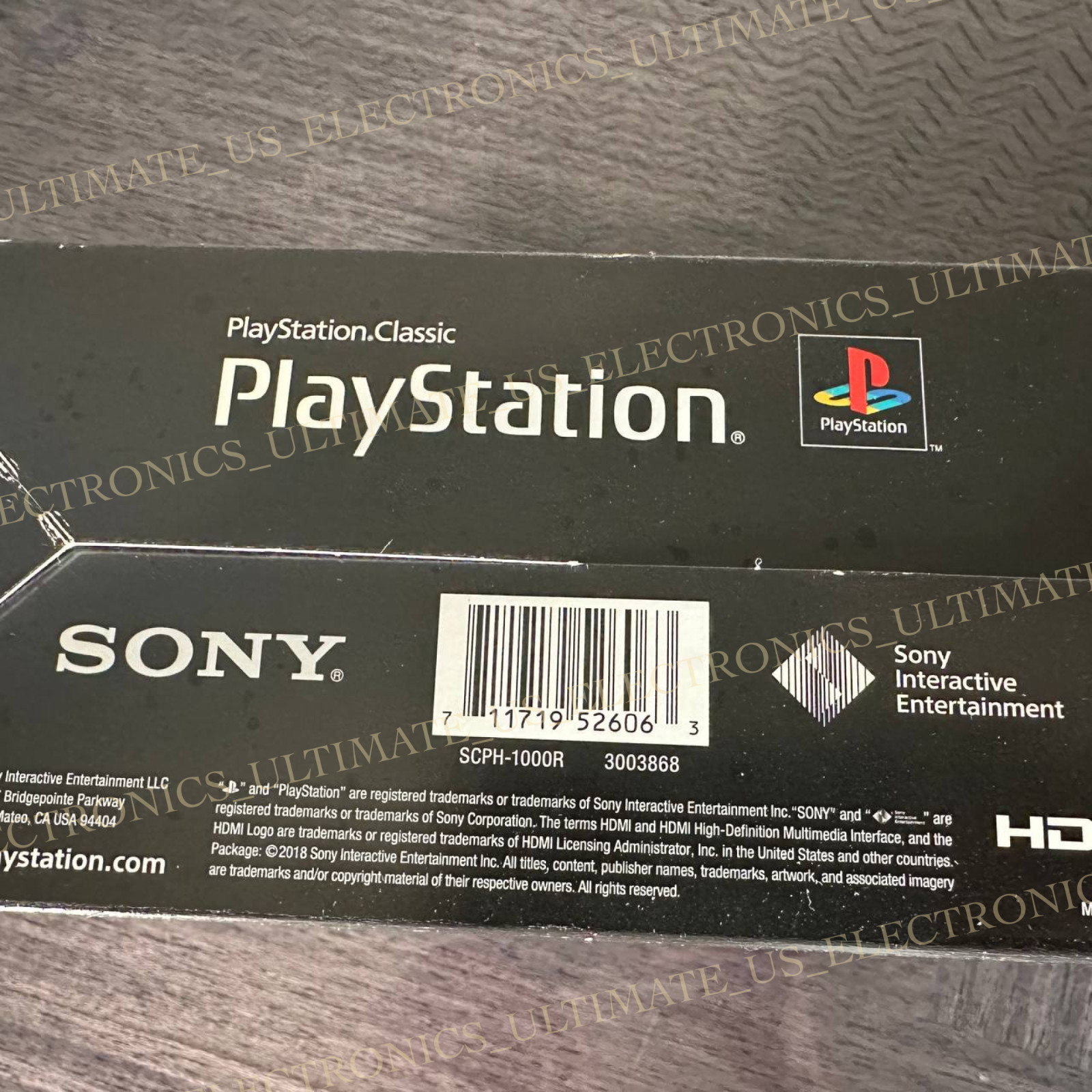 Authentic Sony PlayStation Classic Mini 2018 Edition Video Game Console PS1 New