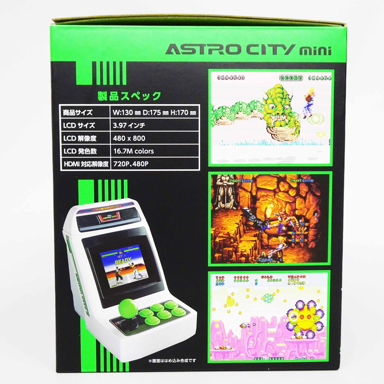 SEGA Game Console ASTRO CITY mini 1/6 1990s games 36 Titles from Japan