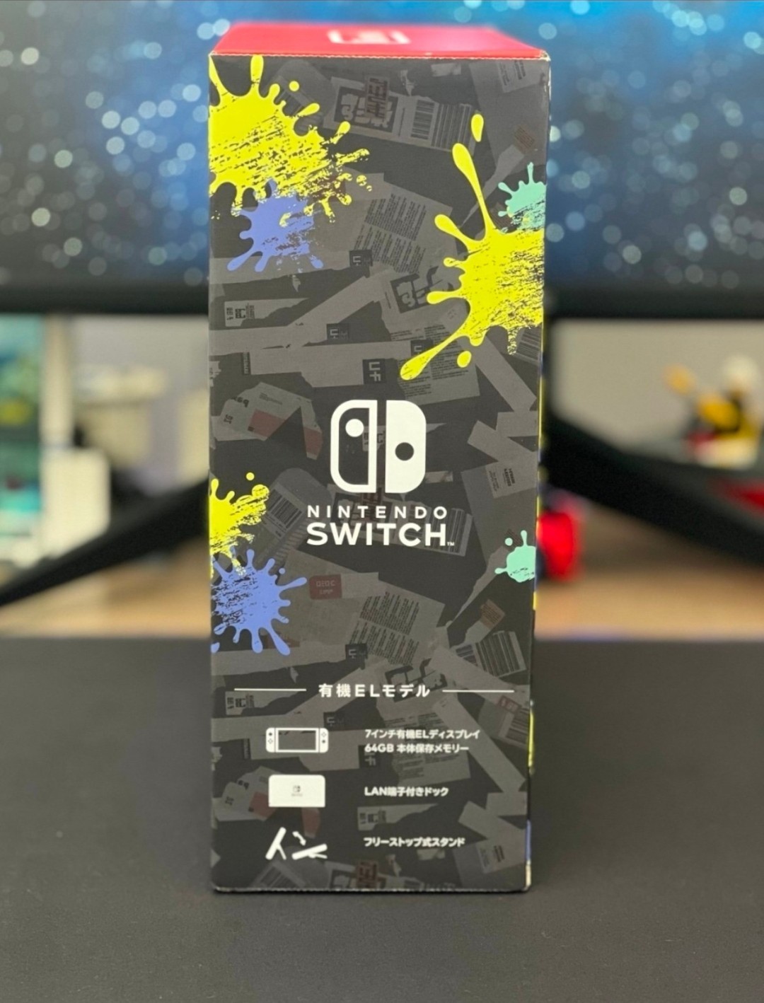 NEW Nintendo OLED Switch Console Splatoon 3 Limited Edition!