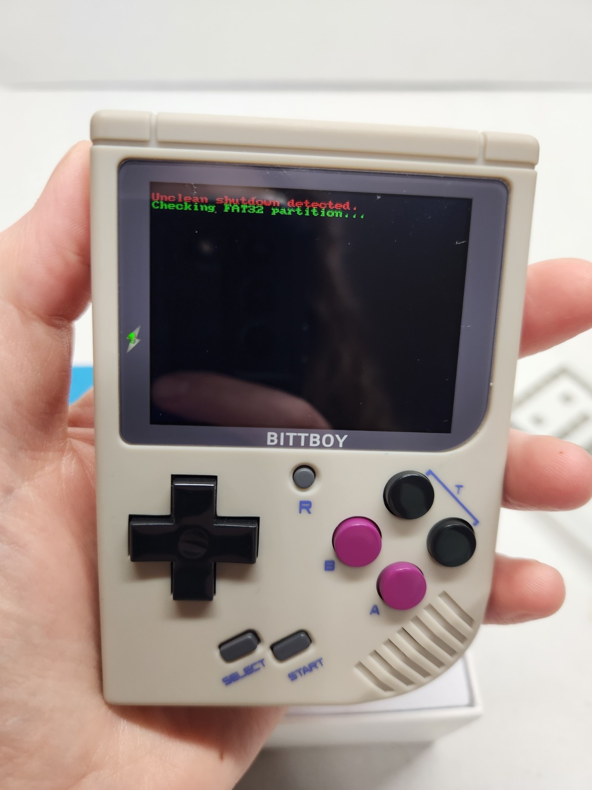 Bittboy Bittboy Handheld Video Game Console Gray Portable Handheld System
