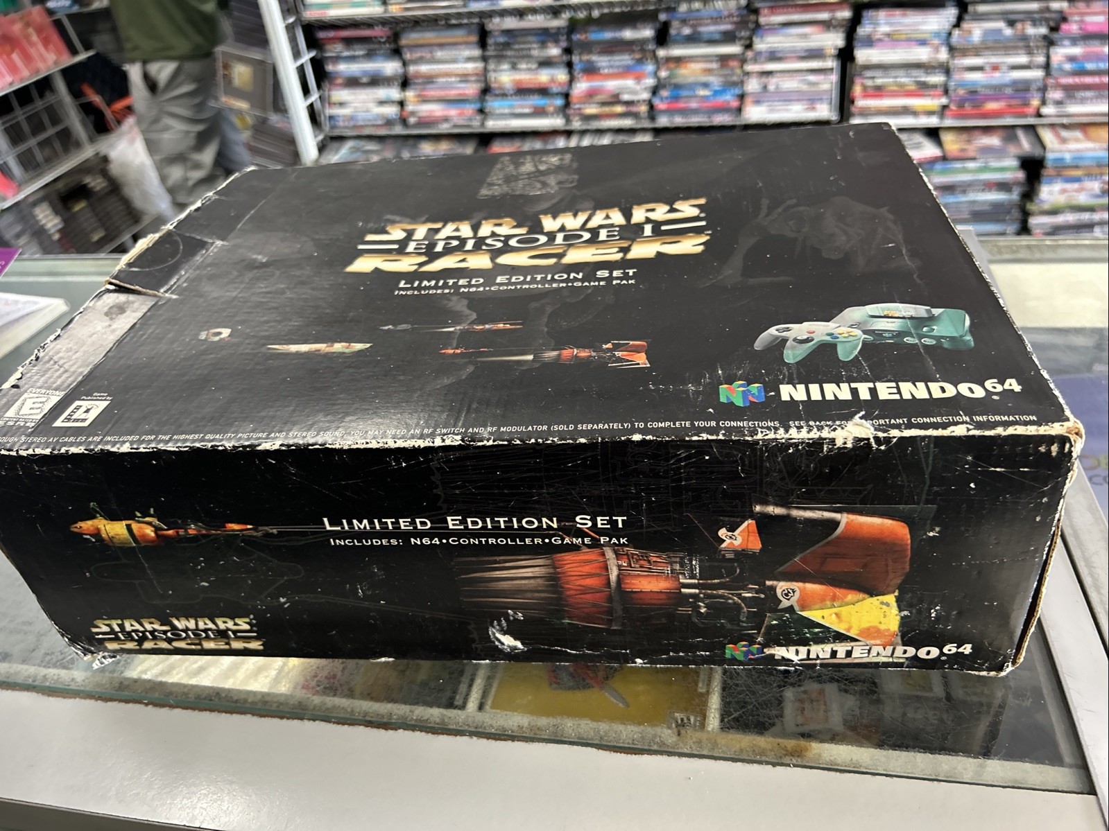 Nintendo 64 Console Star Wars Episode 1 Racer Limited Edition Complete PRE-OWNED