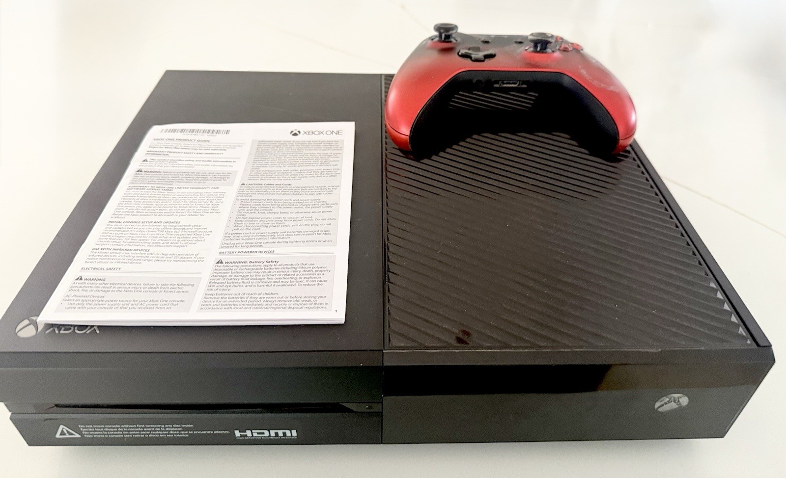 Microsoft Xbox One 500GB- Gaming Black Console Plus 1 Control