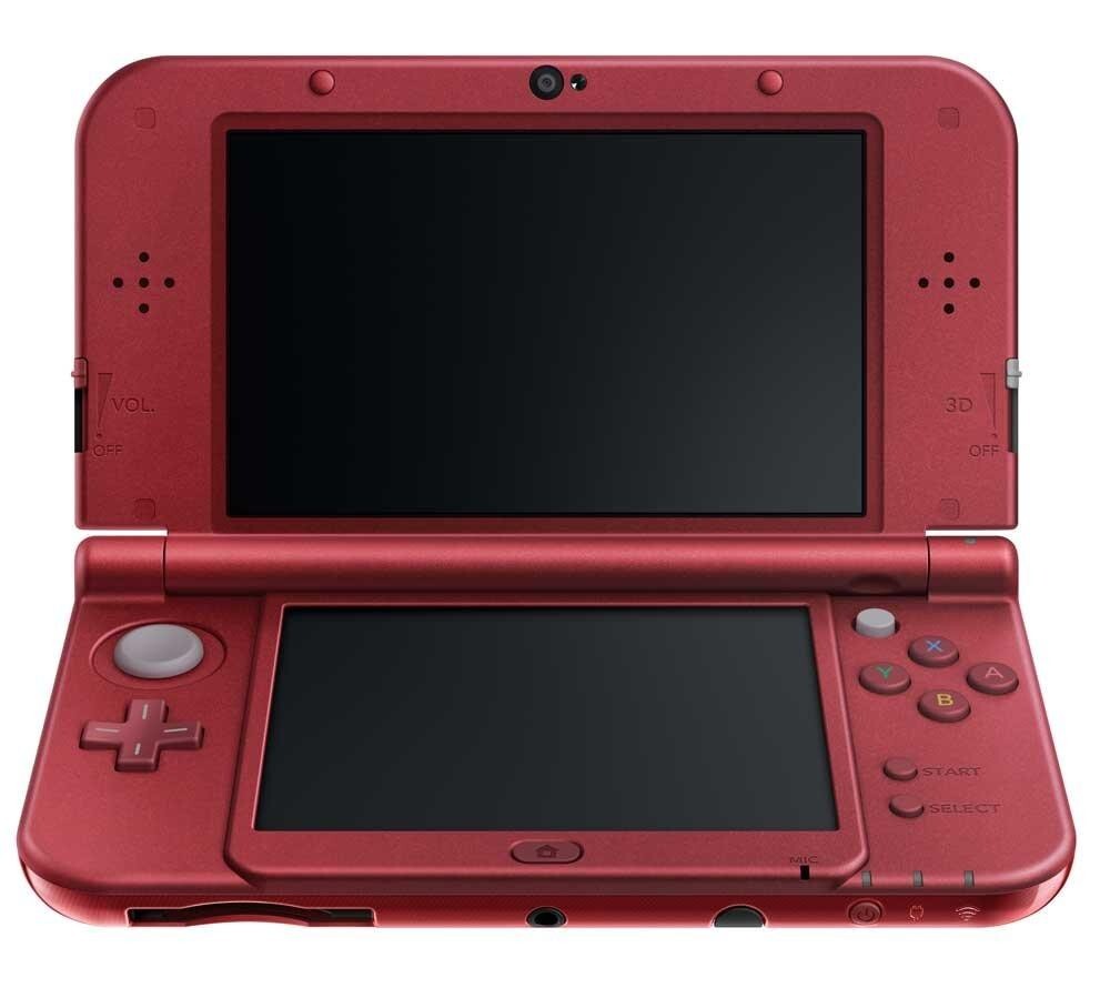 New Nintendo 3DS XL Red Handheld System Tested Works! 2