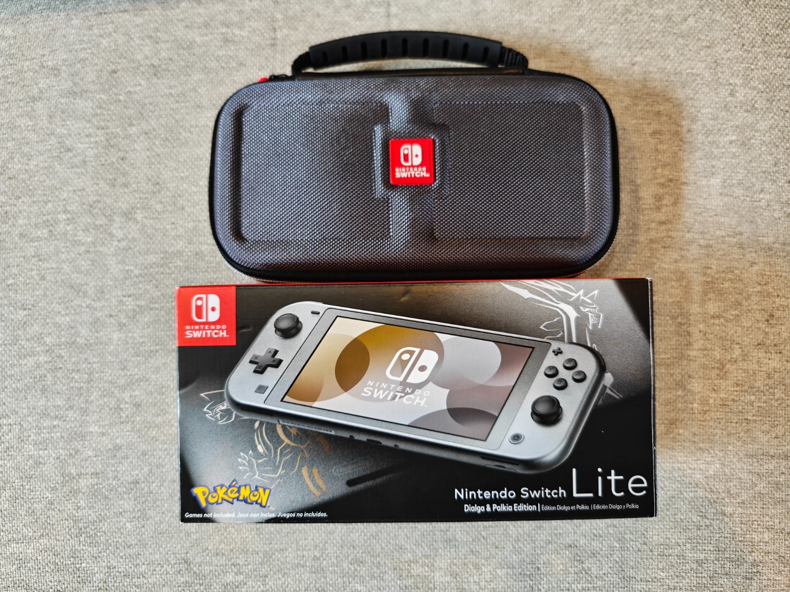 Nintendo Pokemon Switch Lite Dialga and Palkia Edition Console US VERSION New!!!