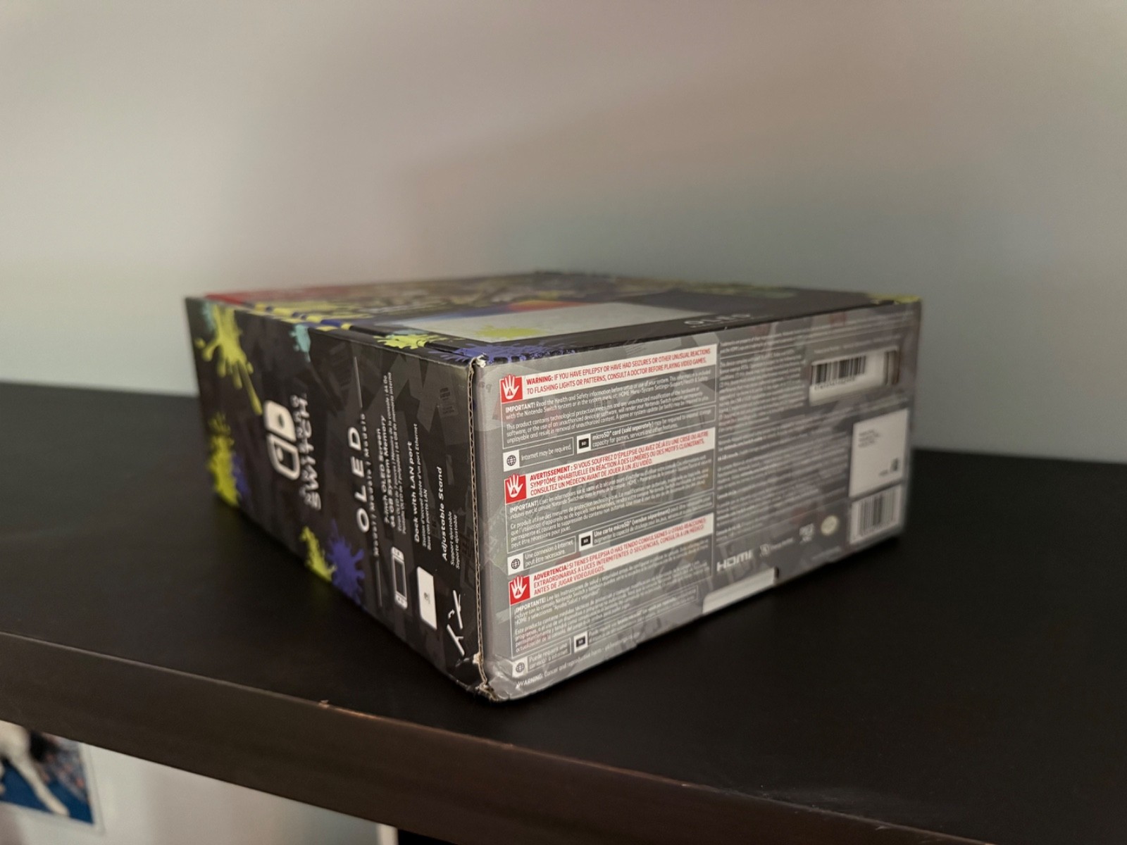 BRAND NEW Nintendo Switch OLED Splatoon 3 Limited Edition 64GB Gaming Console