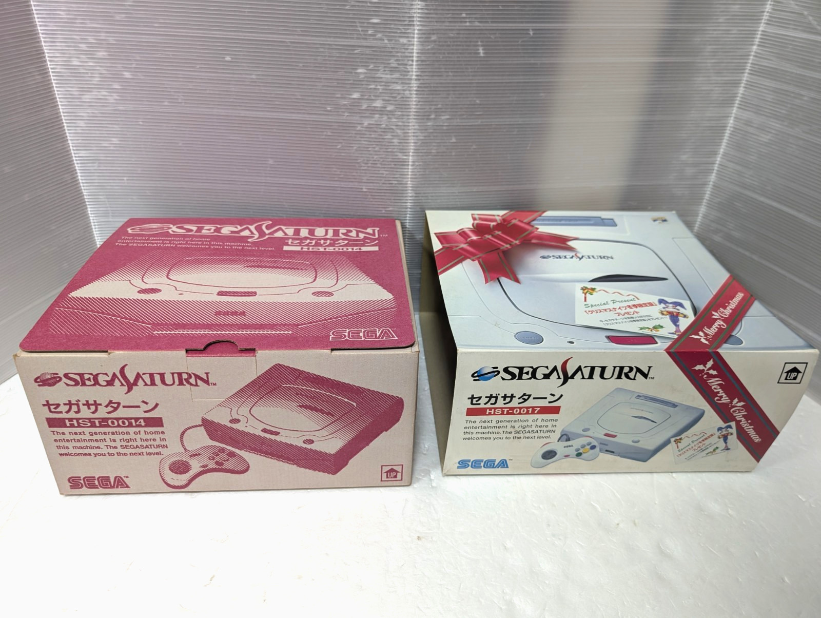 Sega Saturn WHITE Christmas Nights Limited Edition Console HST-0014 Japan Box
