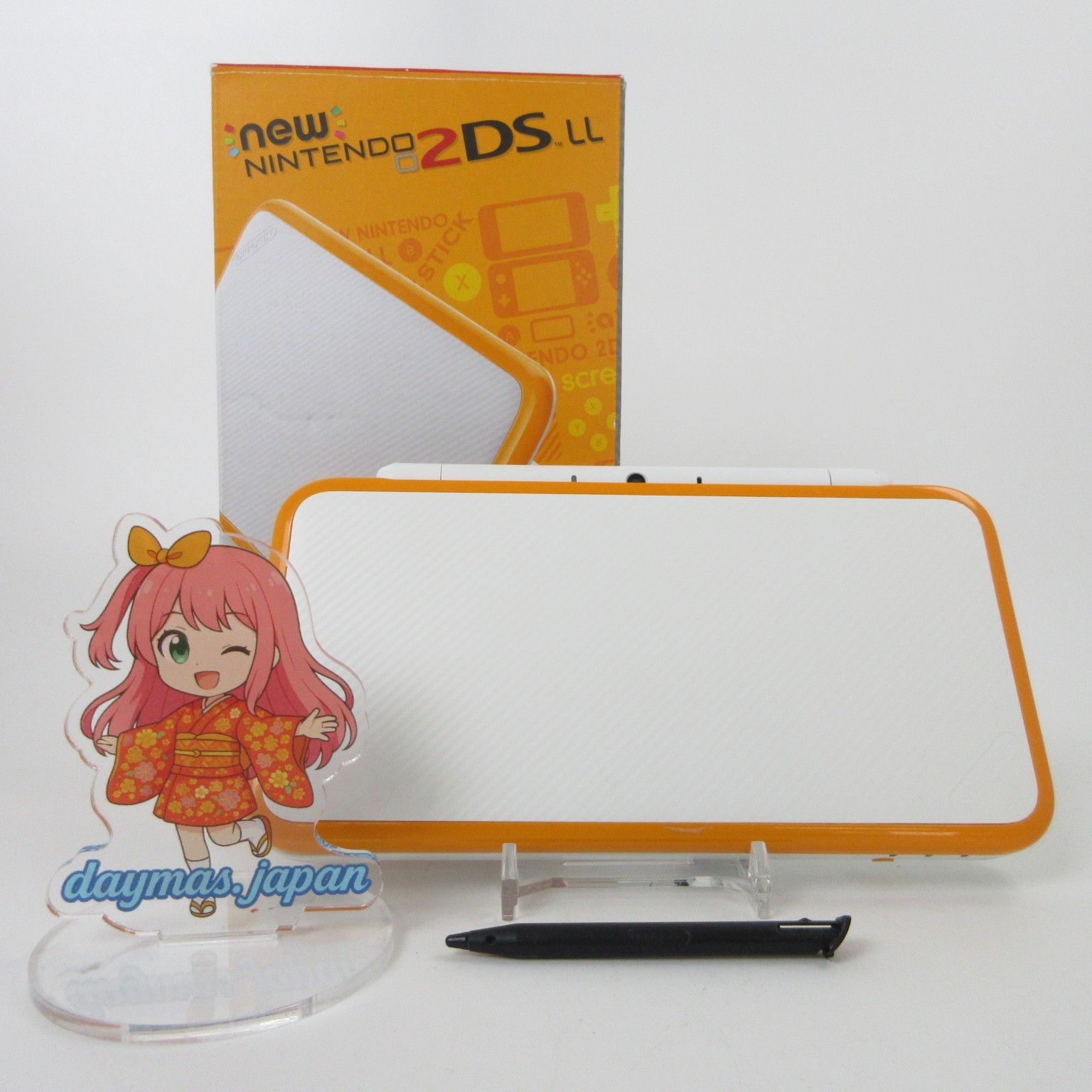 【Near Mint】Nintendo New 2DS LL XL White x Orange Console Japan Ver. #ReRe0526/01