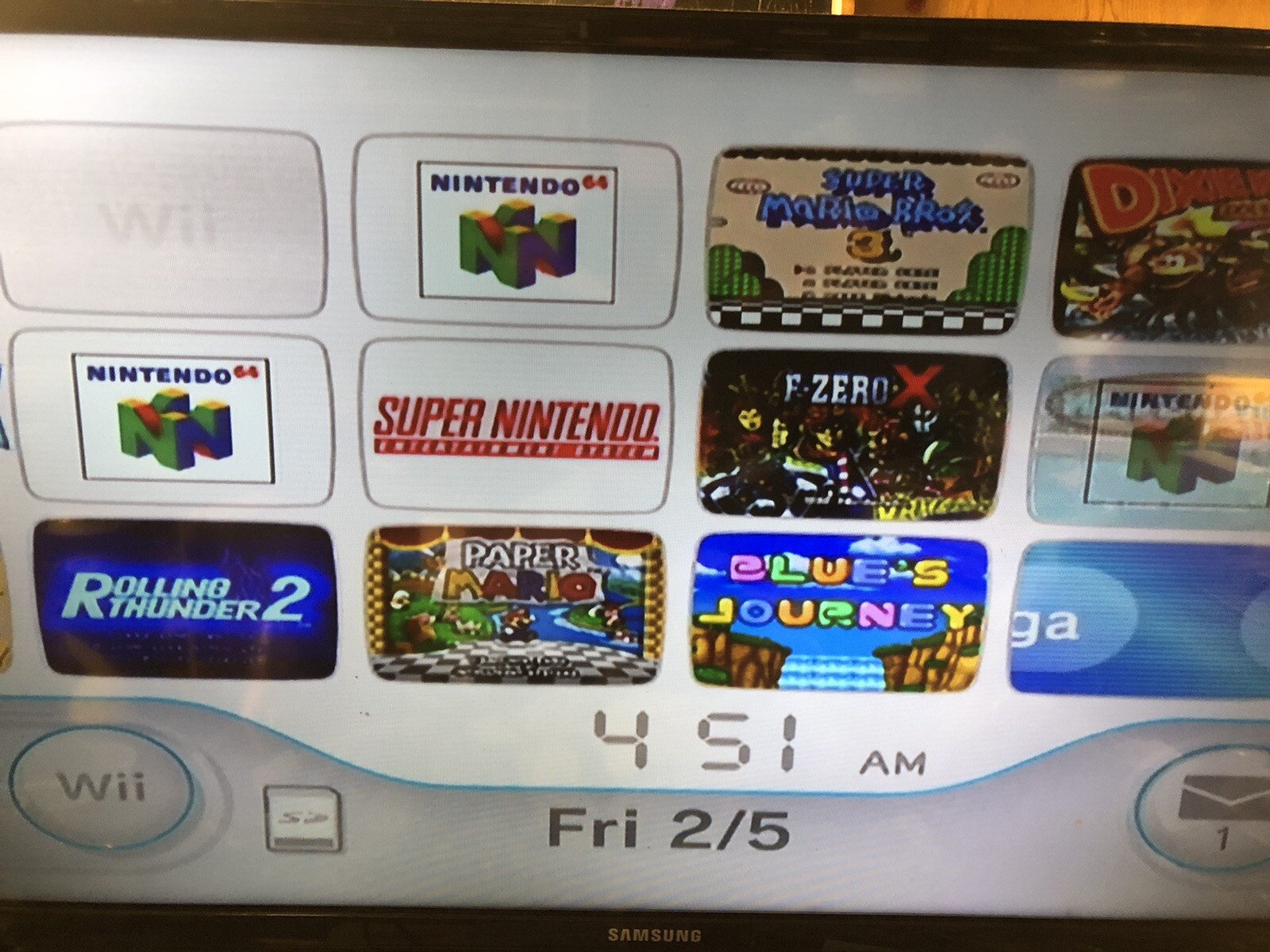 Nintendo Wii White System Console Bundle, Controller 10 Games More