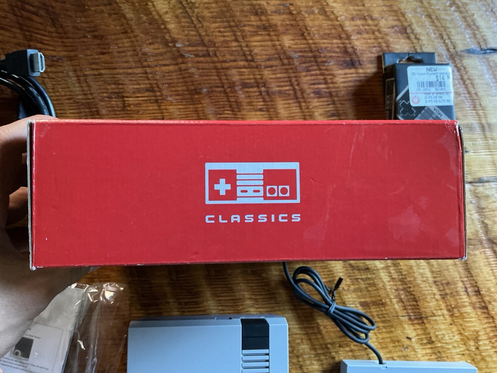 Authentic NES Classic Edition Console CIB 30 Games- Complete w/ extra controller