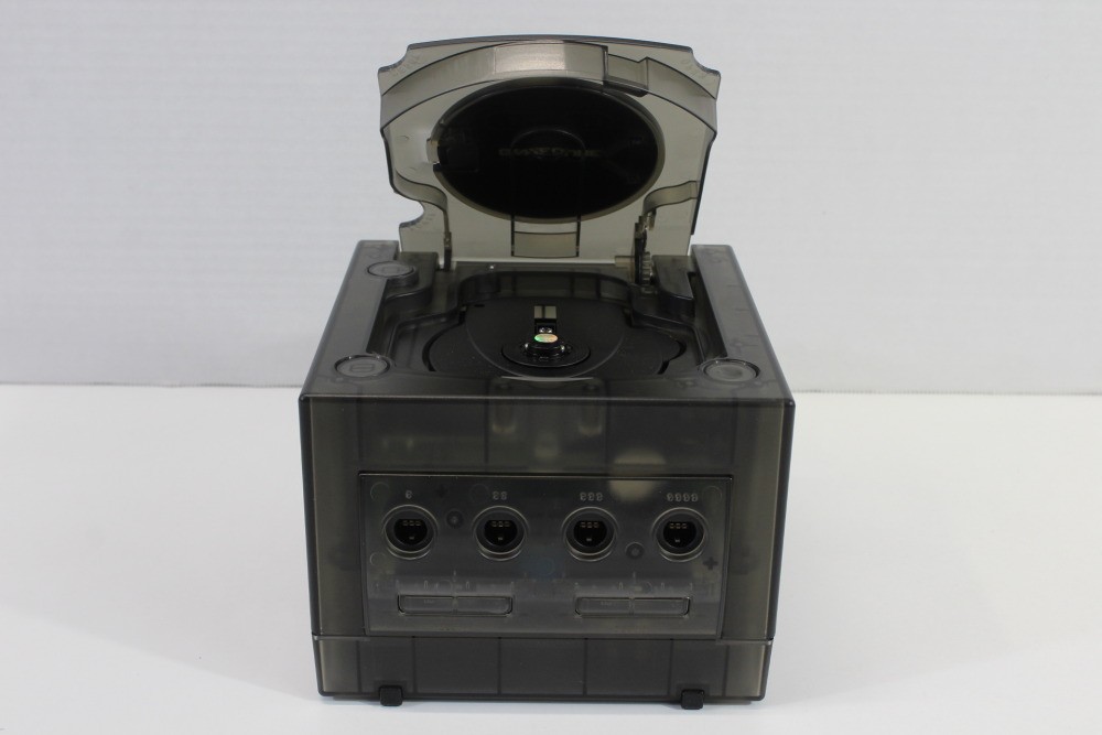 Nintendo Gamecube Console Clear Transparent Black & AC NTSC-U/C DOL-001 GC RGB