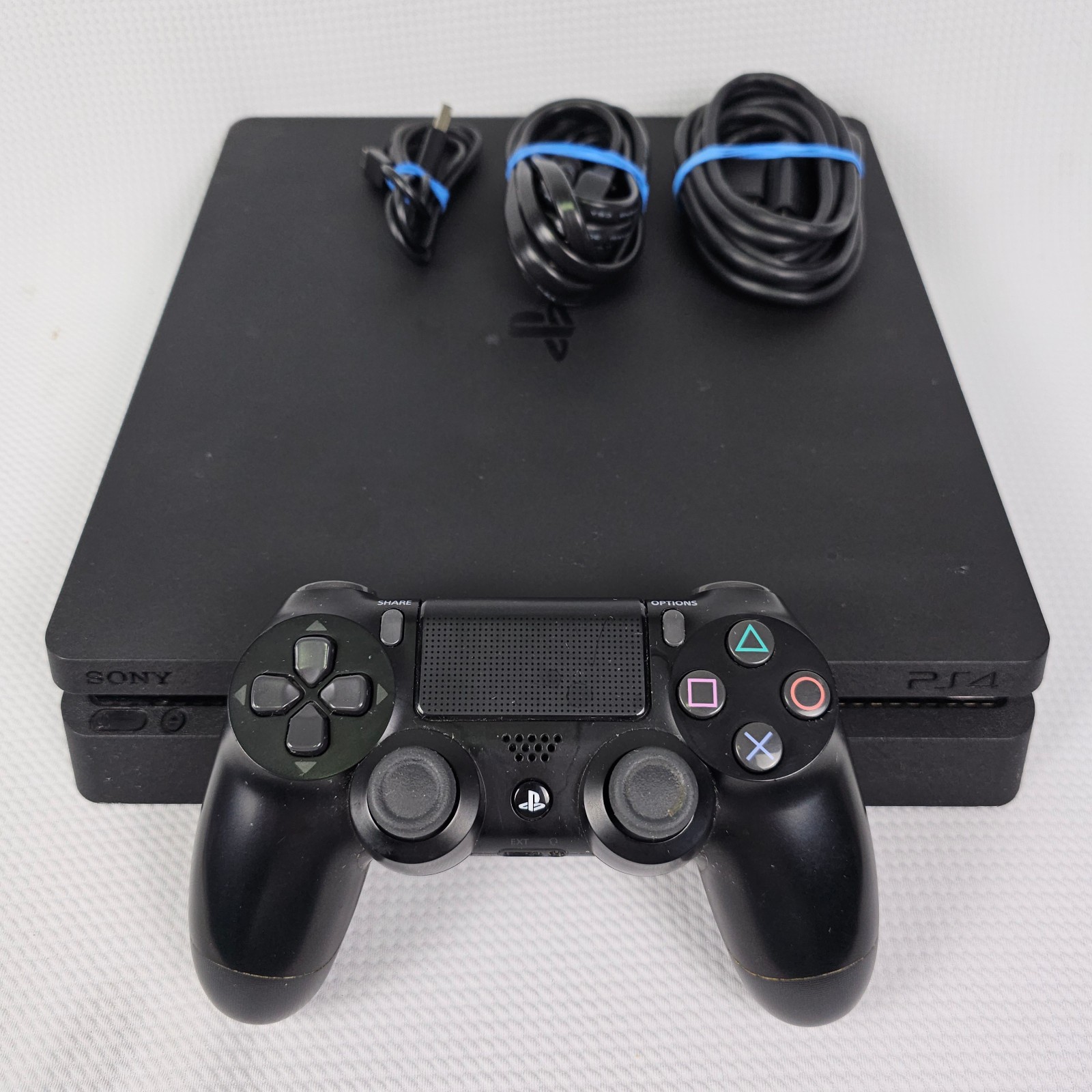 Sony PlayStation 4 Slim 500GB Gaming Console with Controller – Black