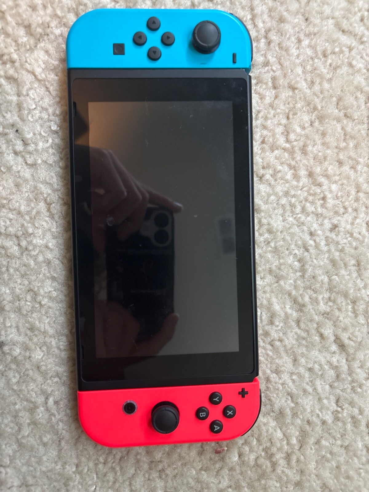 Nintendo Switch 32GB Gray Console with Neon Red and Neon Blue Joy-Con