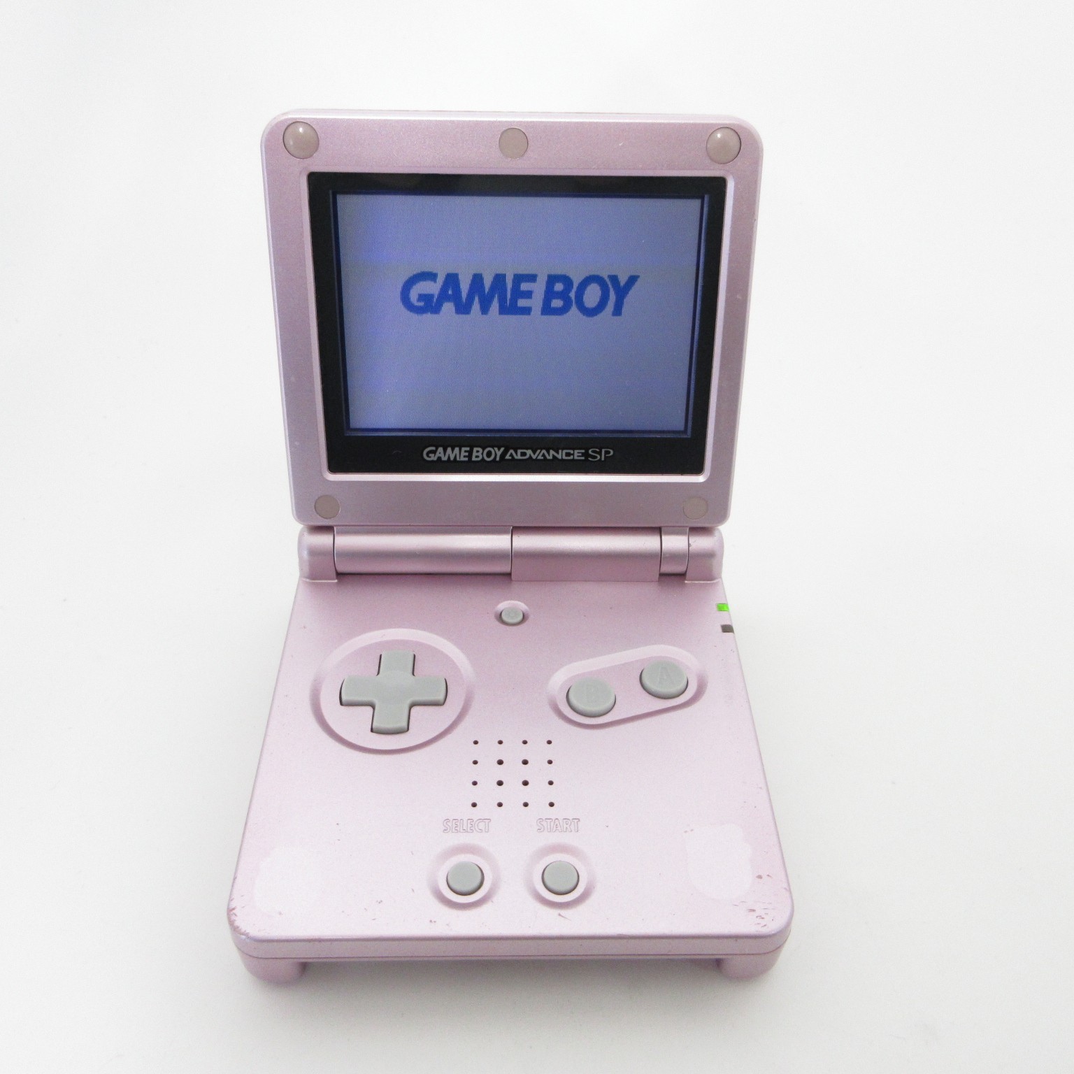 【Excellent】Nintendo GameBoy Advance SP Pearl Pink GBA Console #RET0309/01
