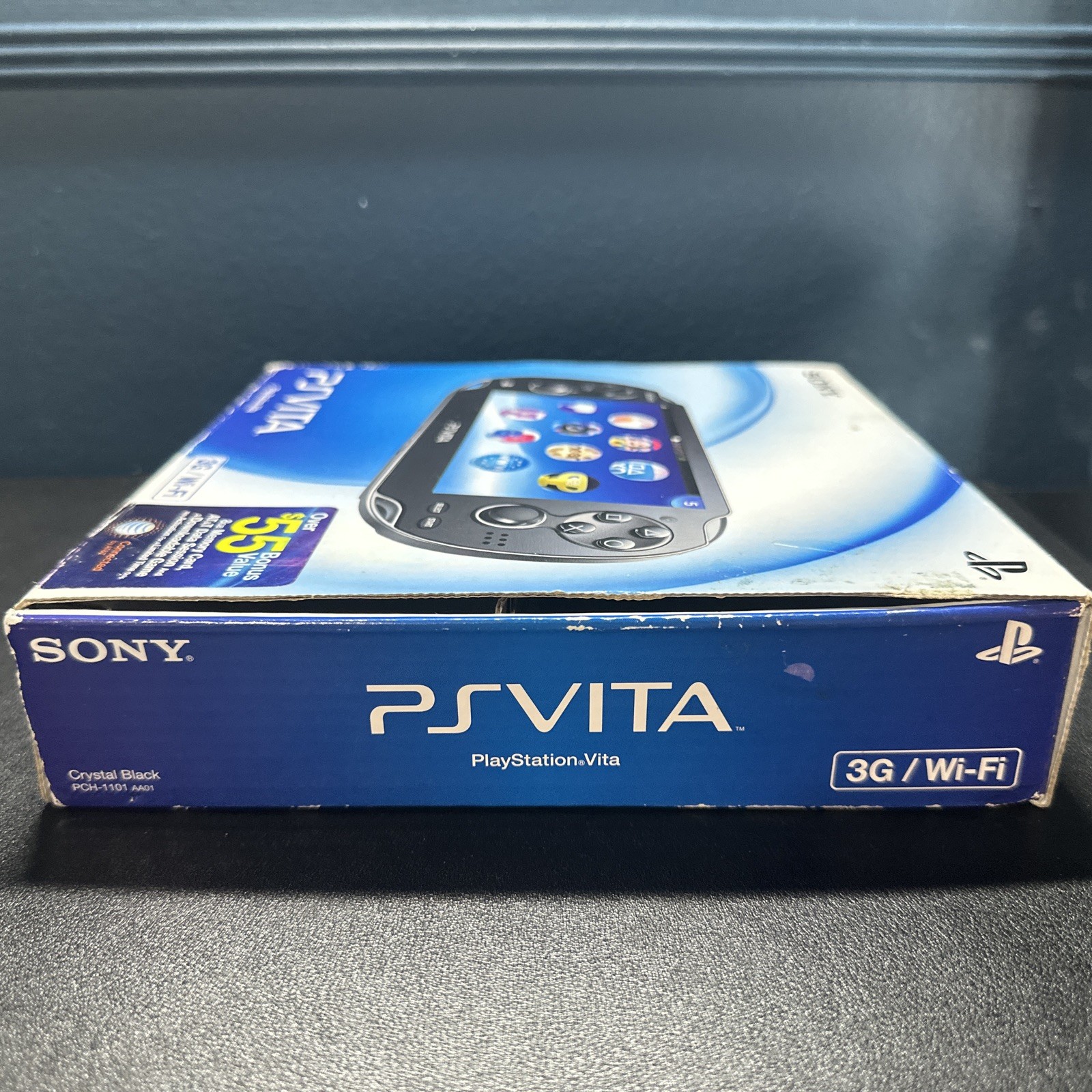 Sony PlayStation PS Vita PCH-1001 Handheld Console Black w/ Box Manual Case NTSC