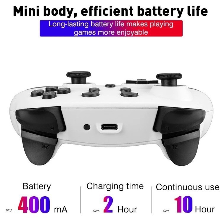 Cartoon Bluetooth Wireless Controller for Nintendo Switch / Switch Lite – ABS