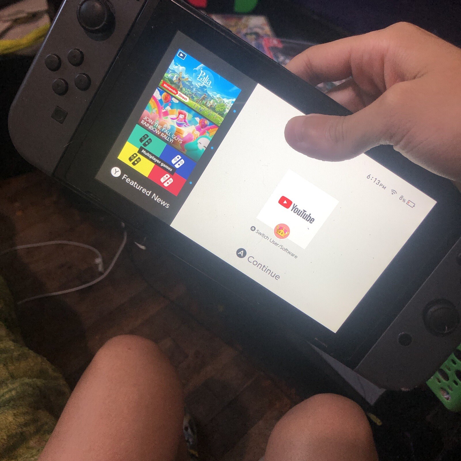 Nintendo Switch Game Console – 32GB, New Edition, Gray (10002199)