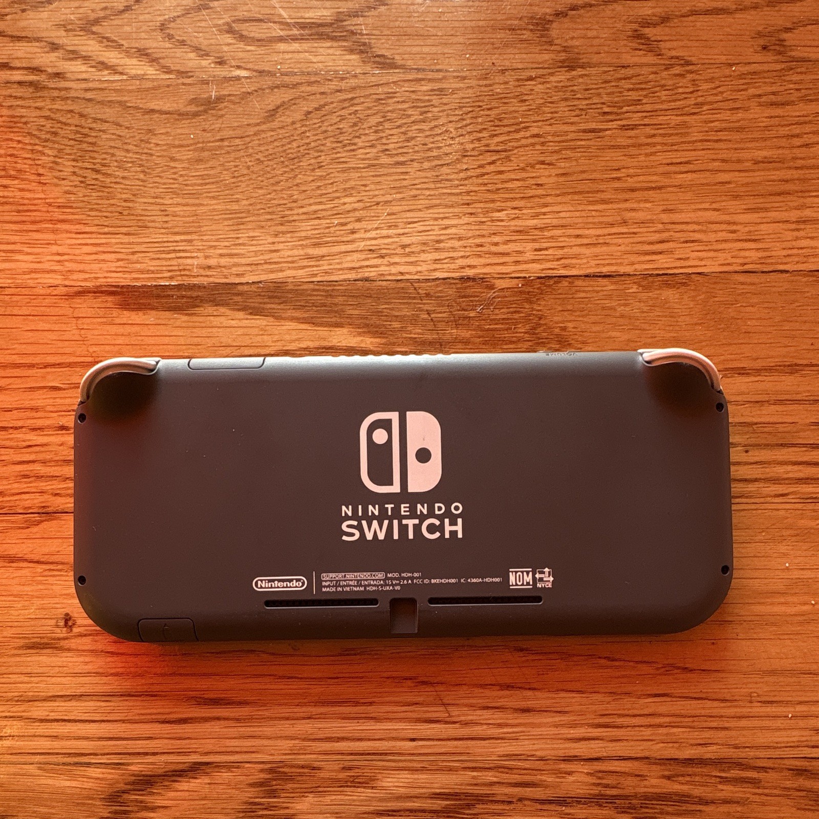 Nintendo Switch Lite Gray Handheld System 32GB 720p Wi-Fi Headphone Jack