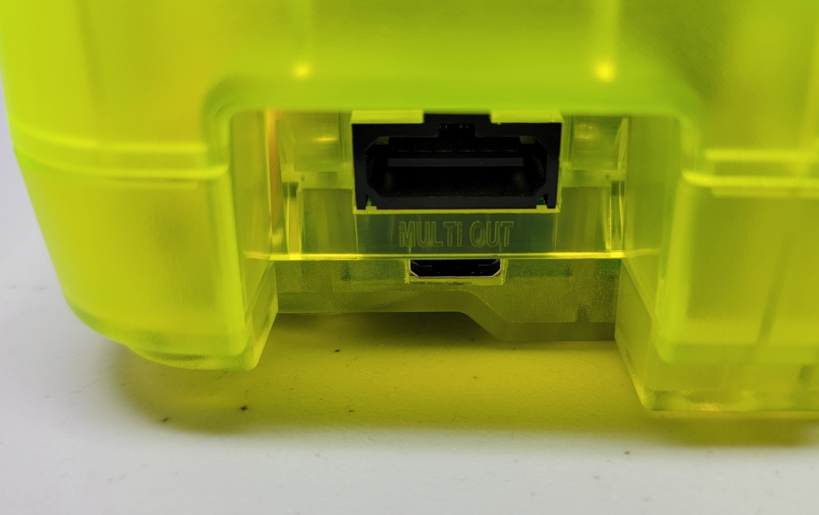Extreme Green N64 Console With HDMI Mod & OEM Controller (12 Ft Paracorded Cord)