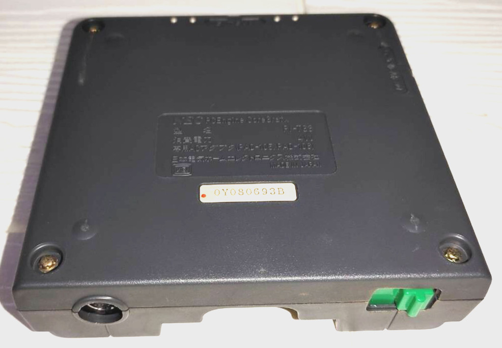 PC Engine CoreGrafx (PI-TG3) + IFU-30A, Ave Pad 3, AC – All TESTED & Working!