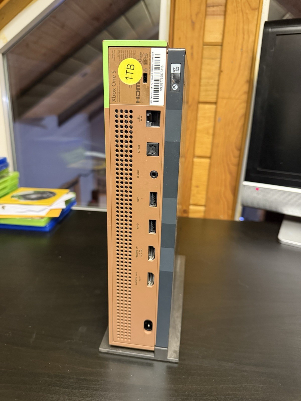 Microsoft Xbox One S 1TB Minecraft Limited Edition Console – Tested & Working