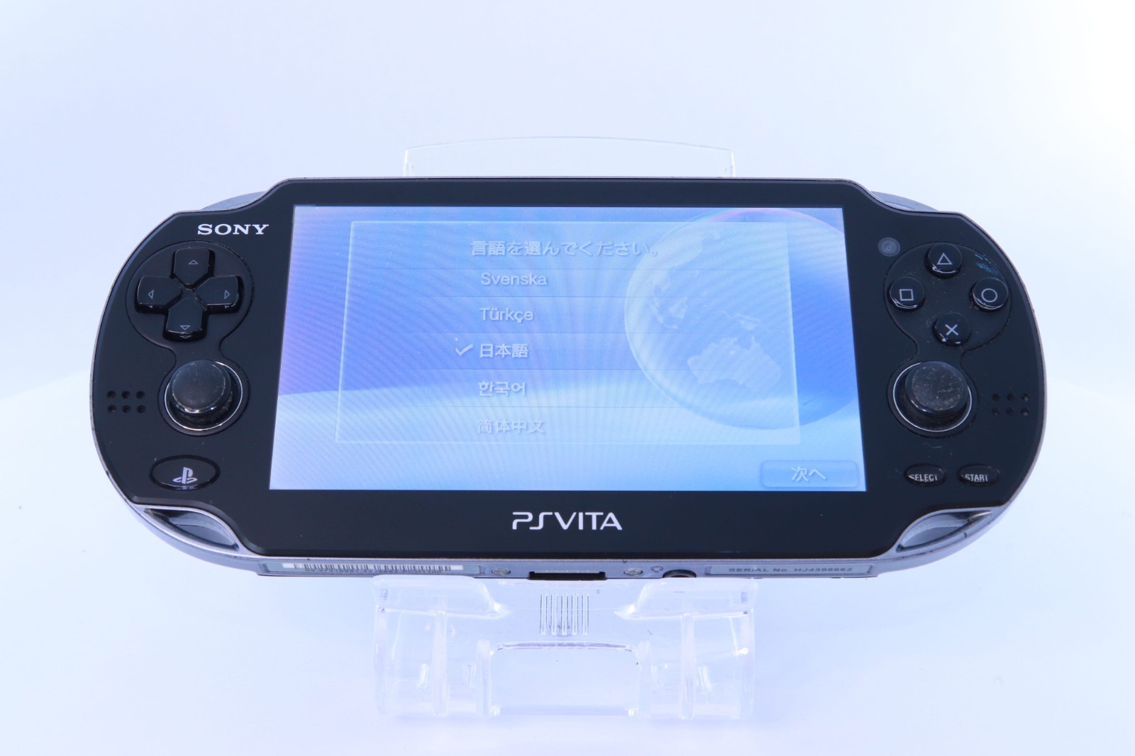 JP Game PS Vita PCH-1100 Black [ Rank：A]