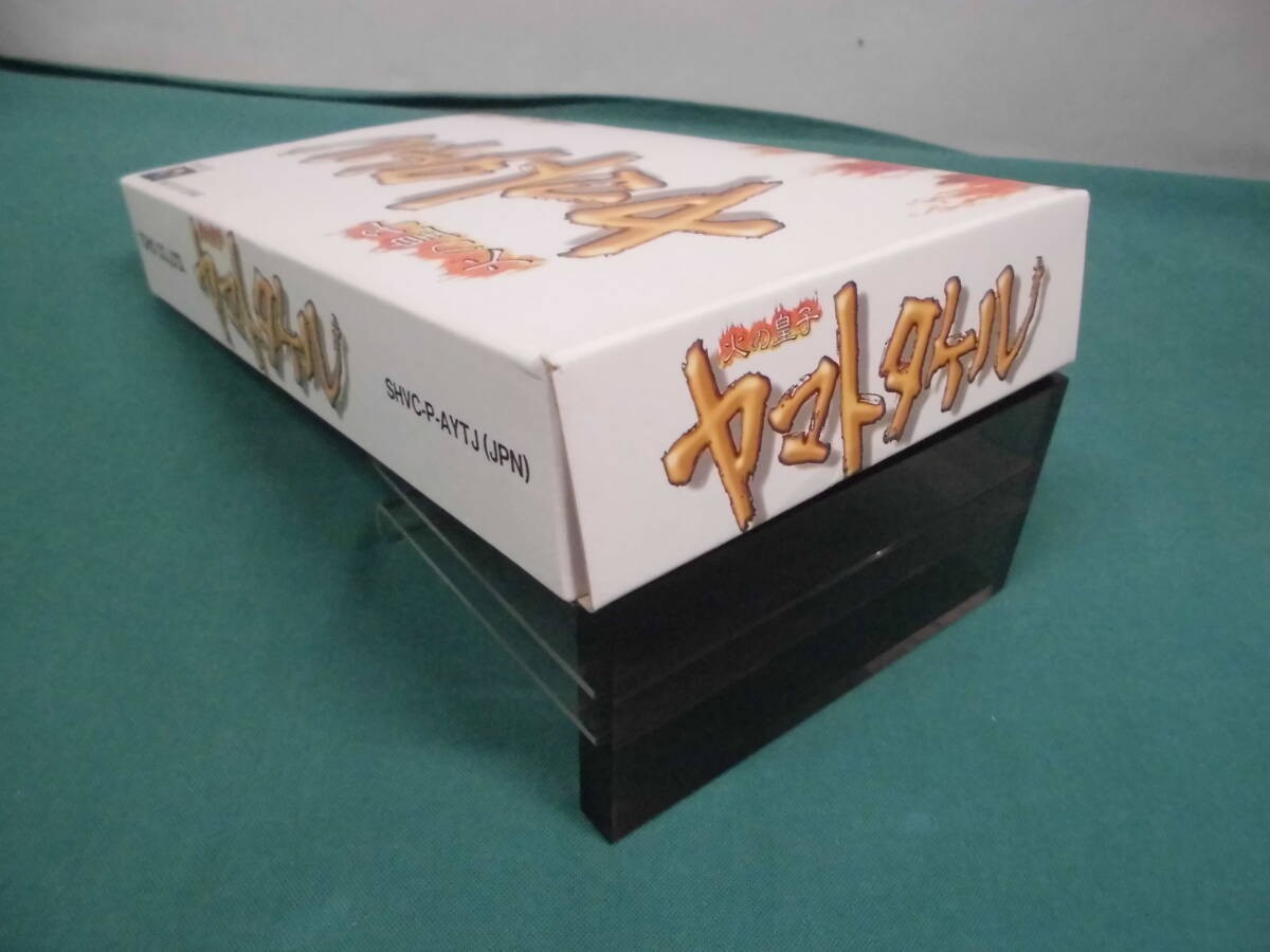 SFC Fire Prince Yamato Takeru With Box Save Data Long-Term Warranty No.15425
