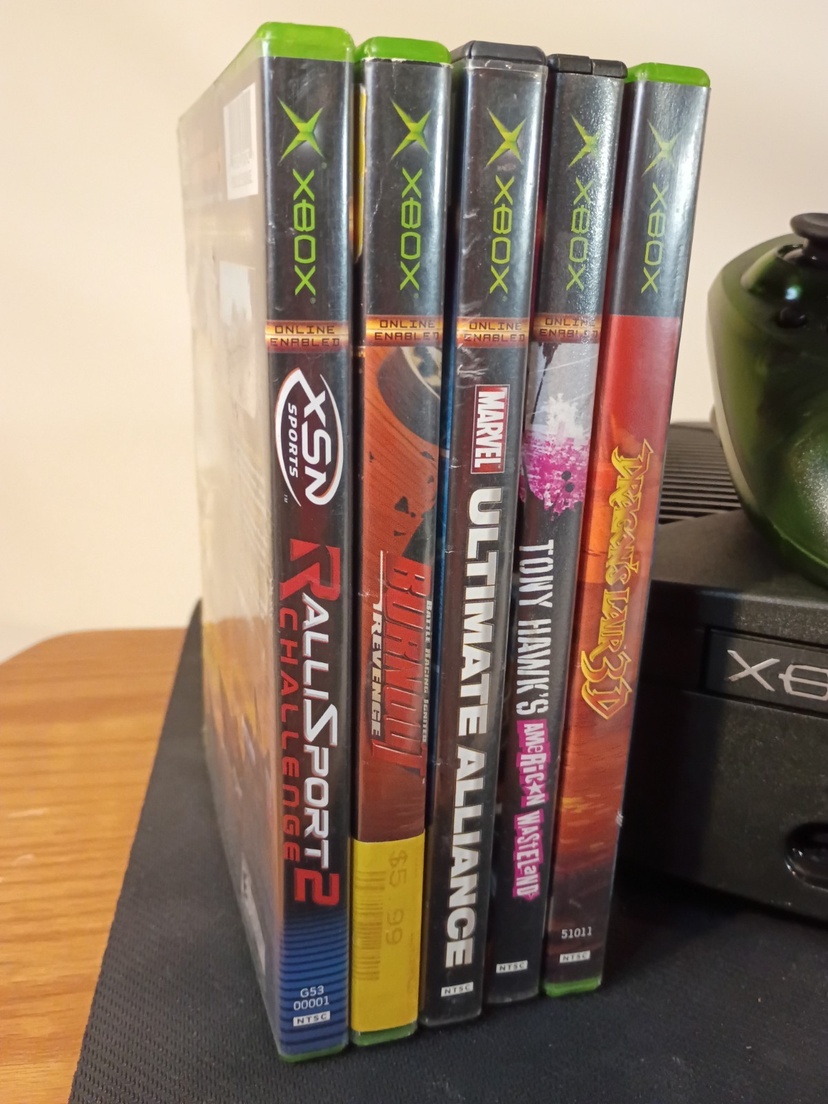 🔥Original Xbox Bundle W/ Controller 5 Games Tested / Working Read Disc