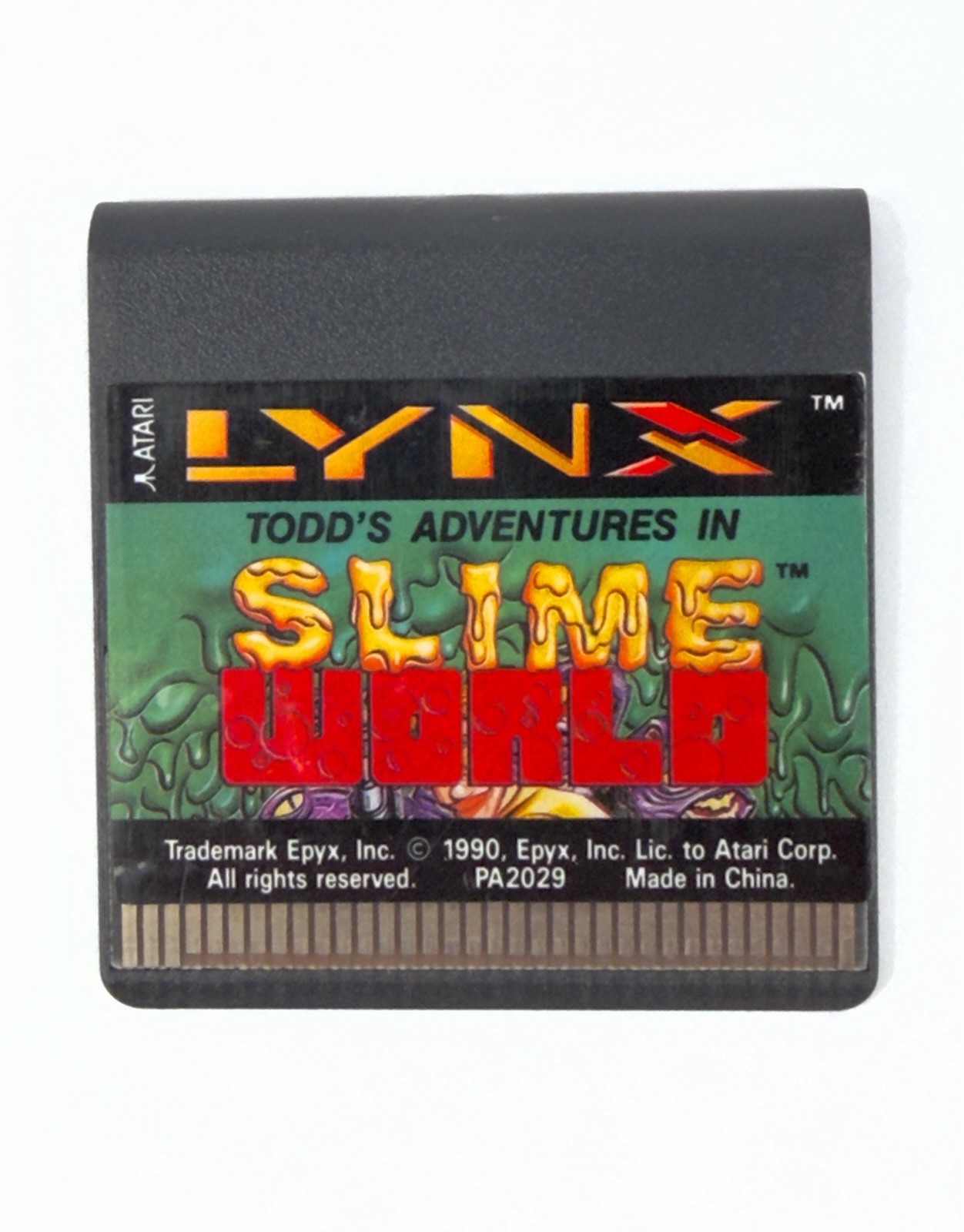 Atari Lynx II Handheld System w/ Game Tested And Working
