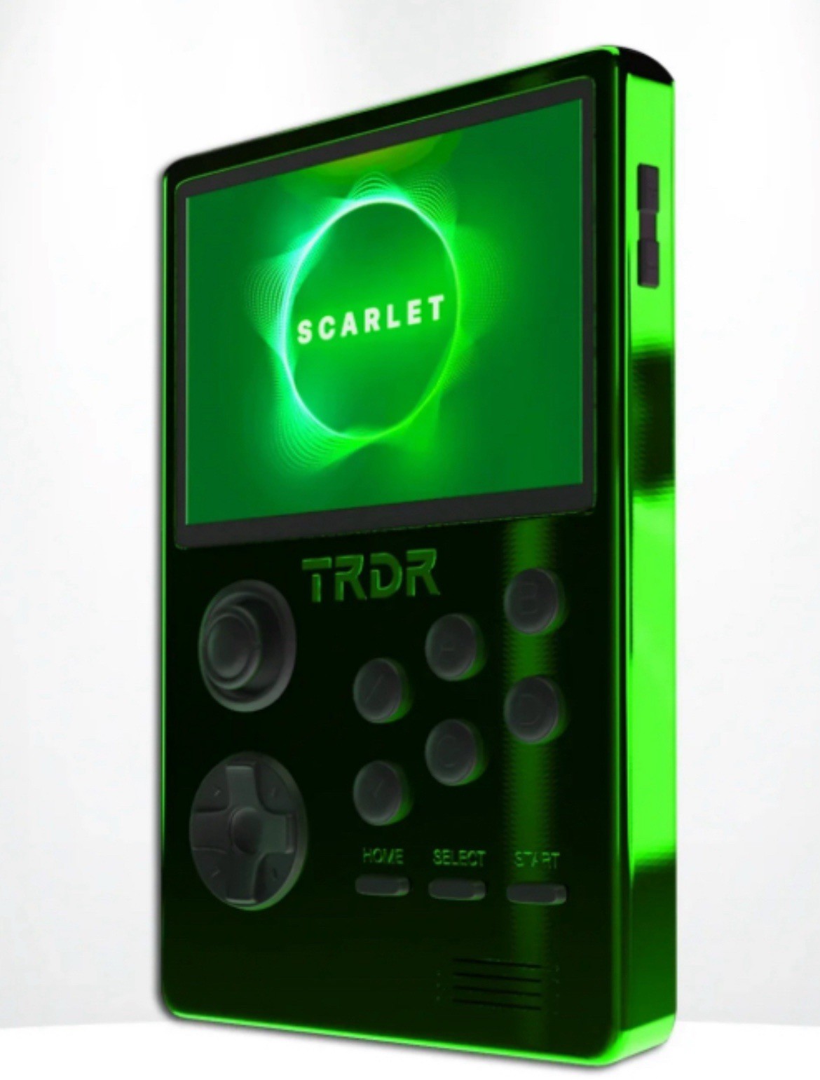 TRDR Gaming Pocket II Video Games Console with A.I. – Green