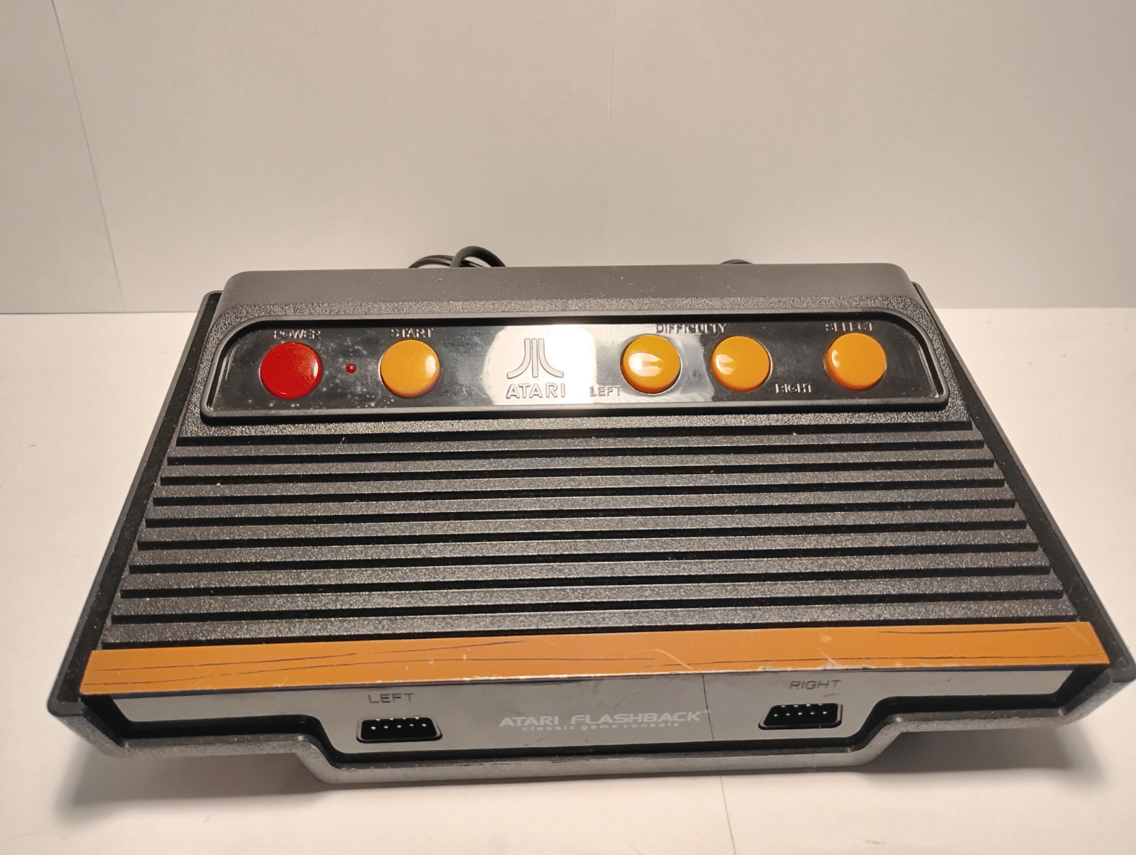 Atari Flashback H10607 Black Unit Only Tested No Controller Or Power Supply