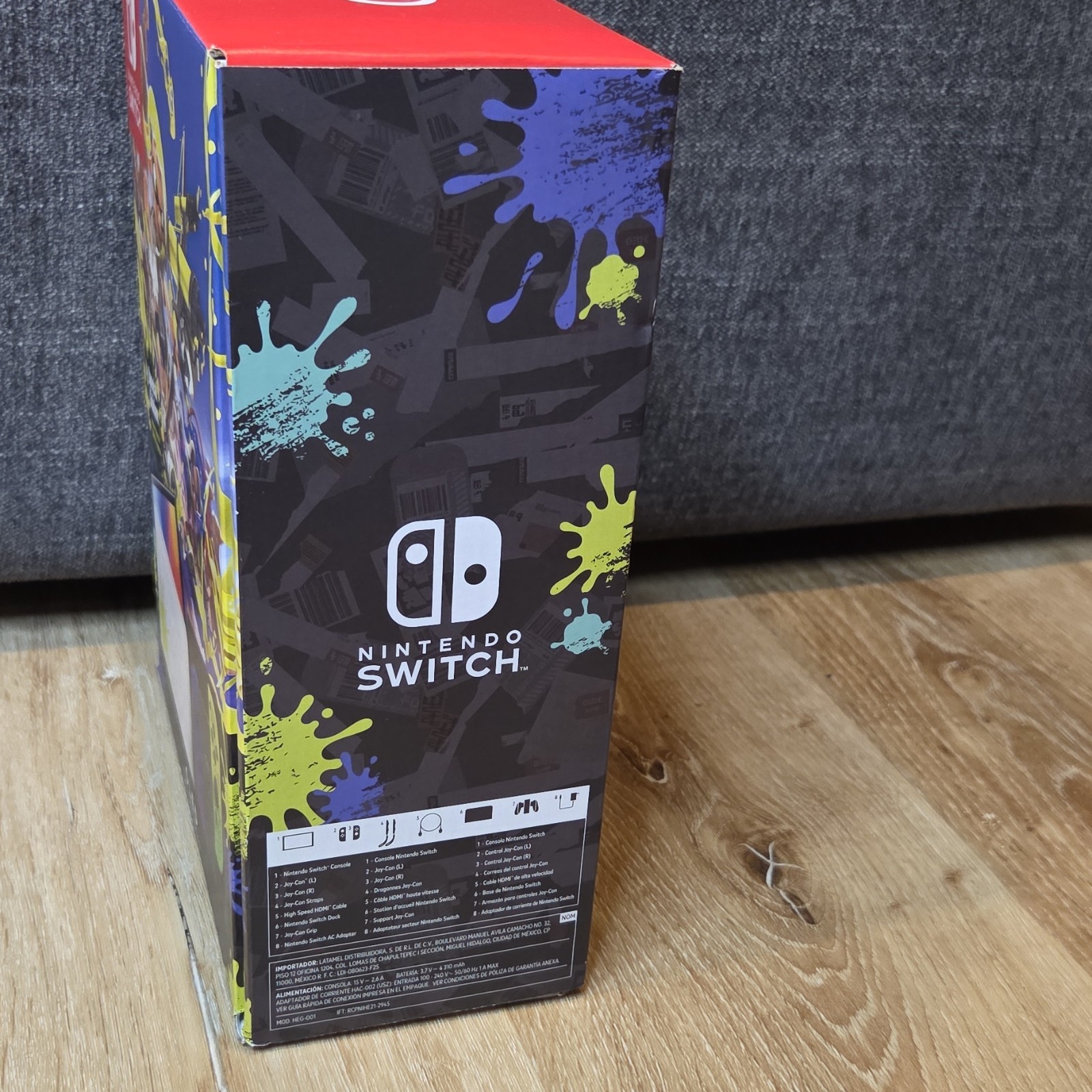 Nintendo Switch OLED Splatoon 3 Special Edition Console BRAND NEW/NEVER USED