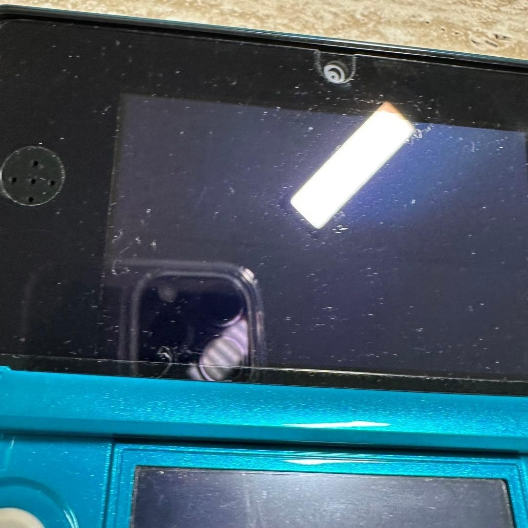 Nintendo 3DS Aqua Blue Console Boxed Complete Set 6572