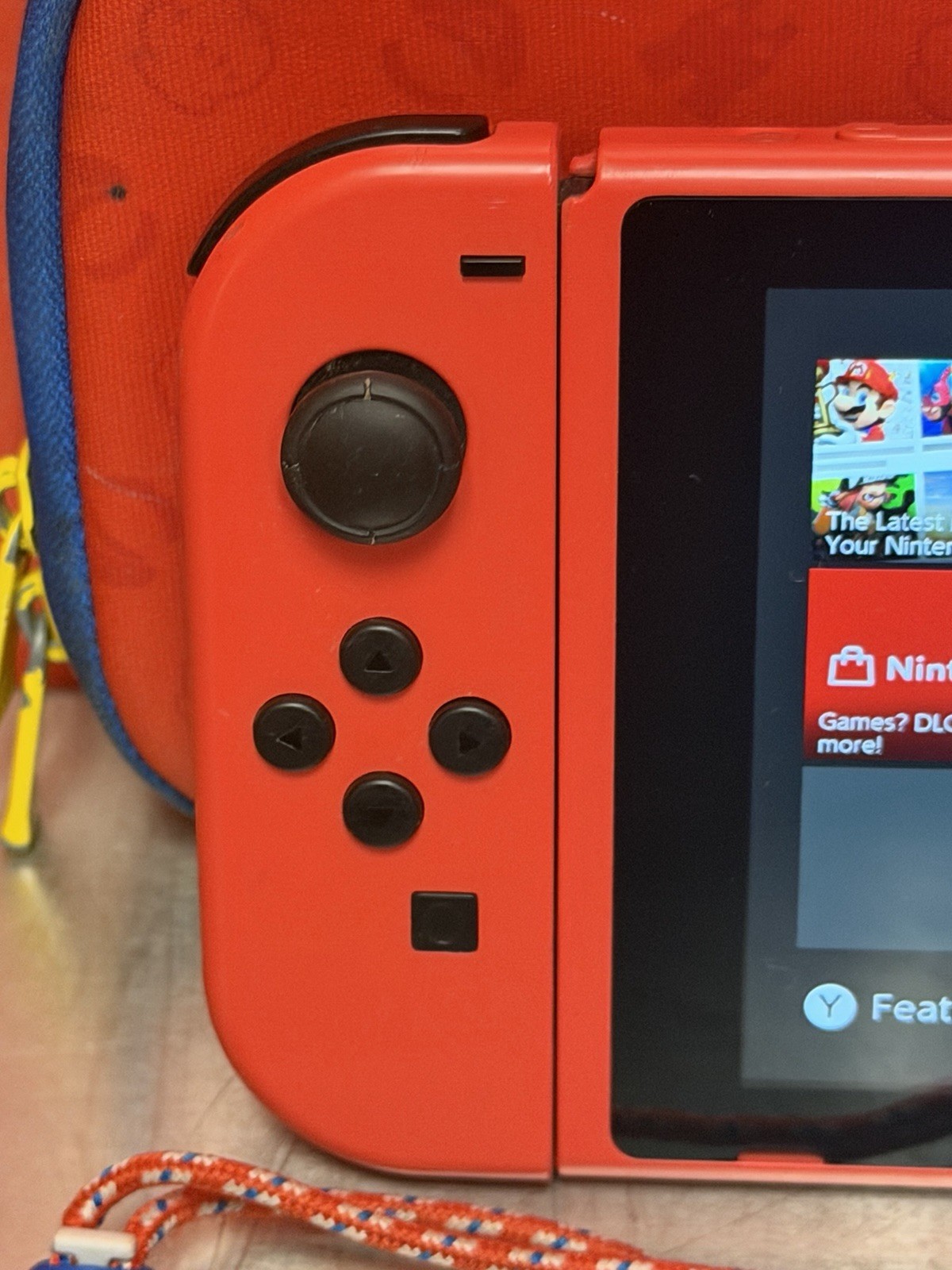 Nintendo Switch Super Mario Odyssey Edition (with Red Joy-Cons) Red Console